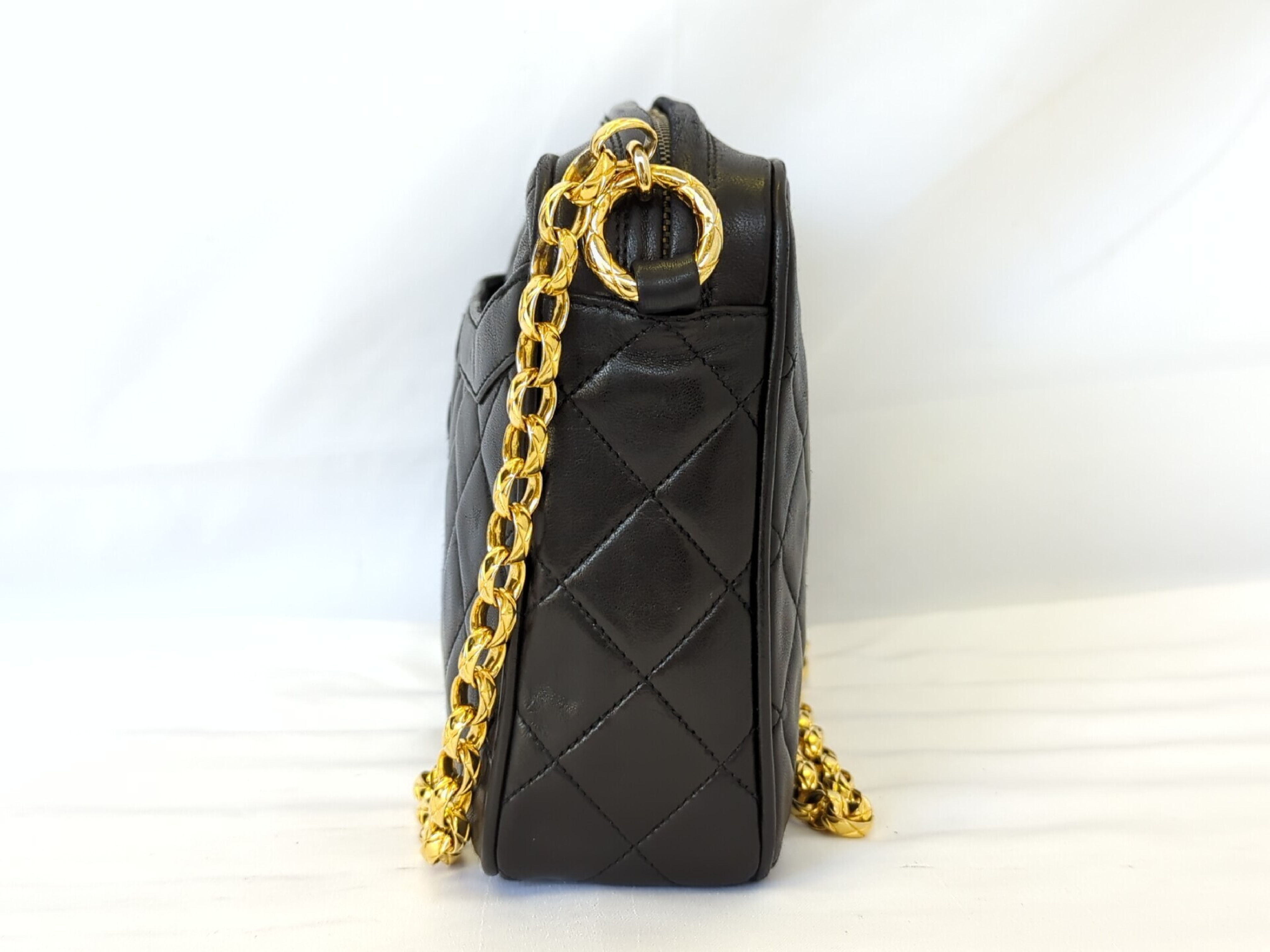 lambskin fringe chain shoulder bag — view 6