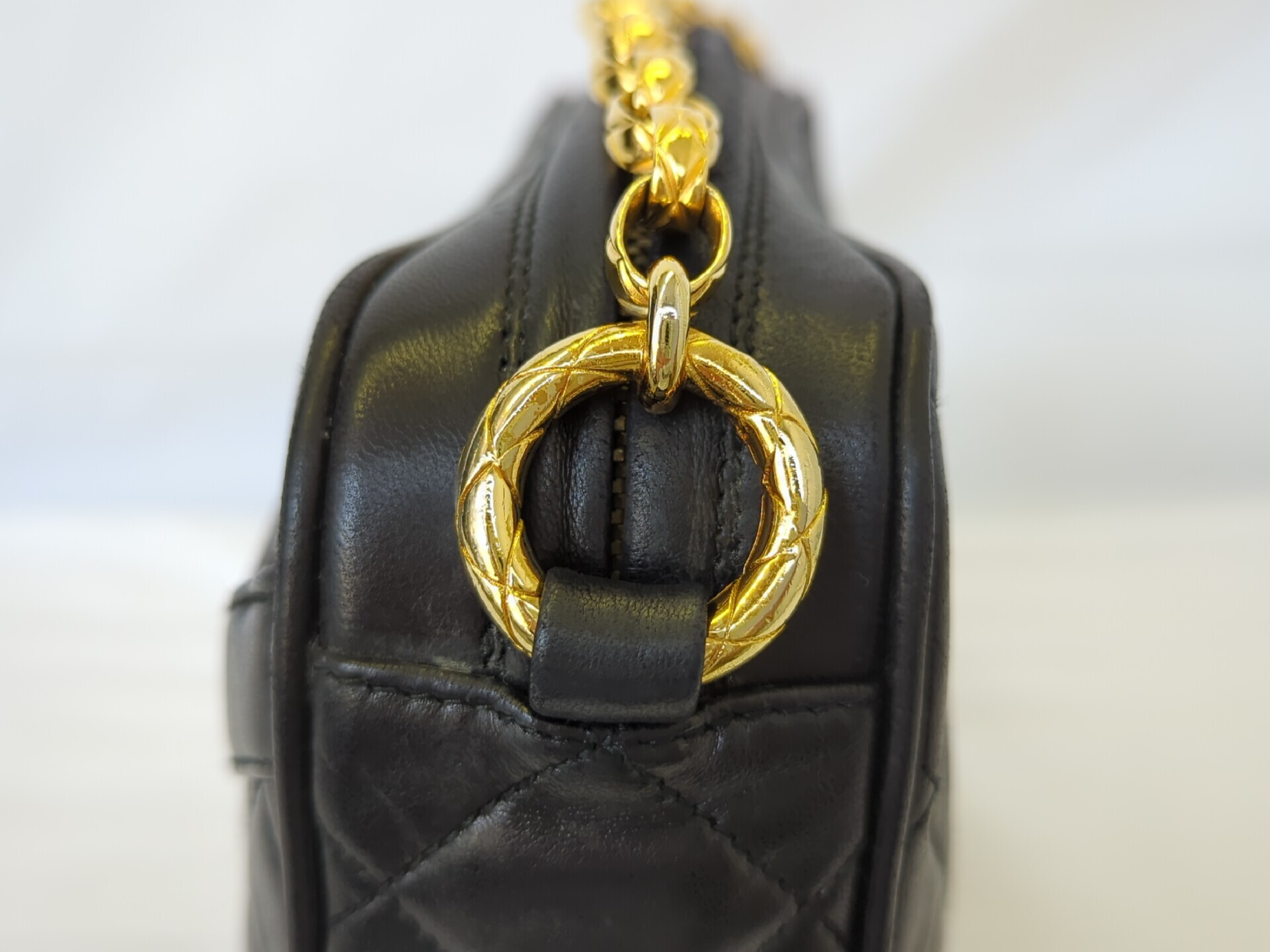 lambskin fringe chain shoulder bag — view 10