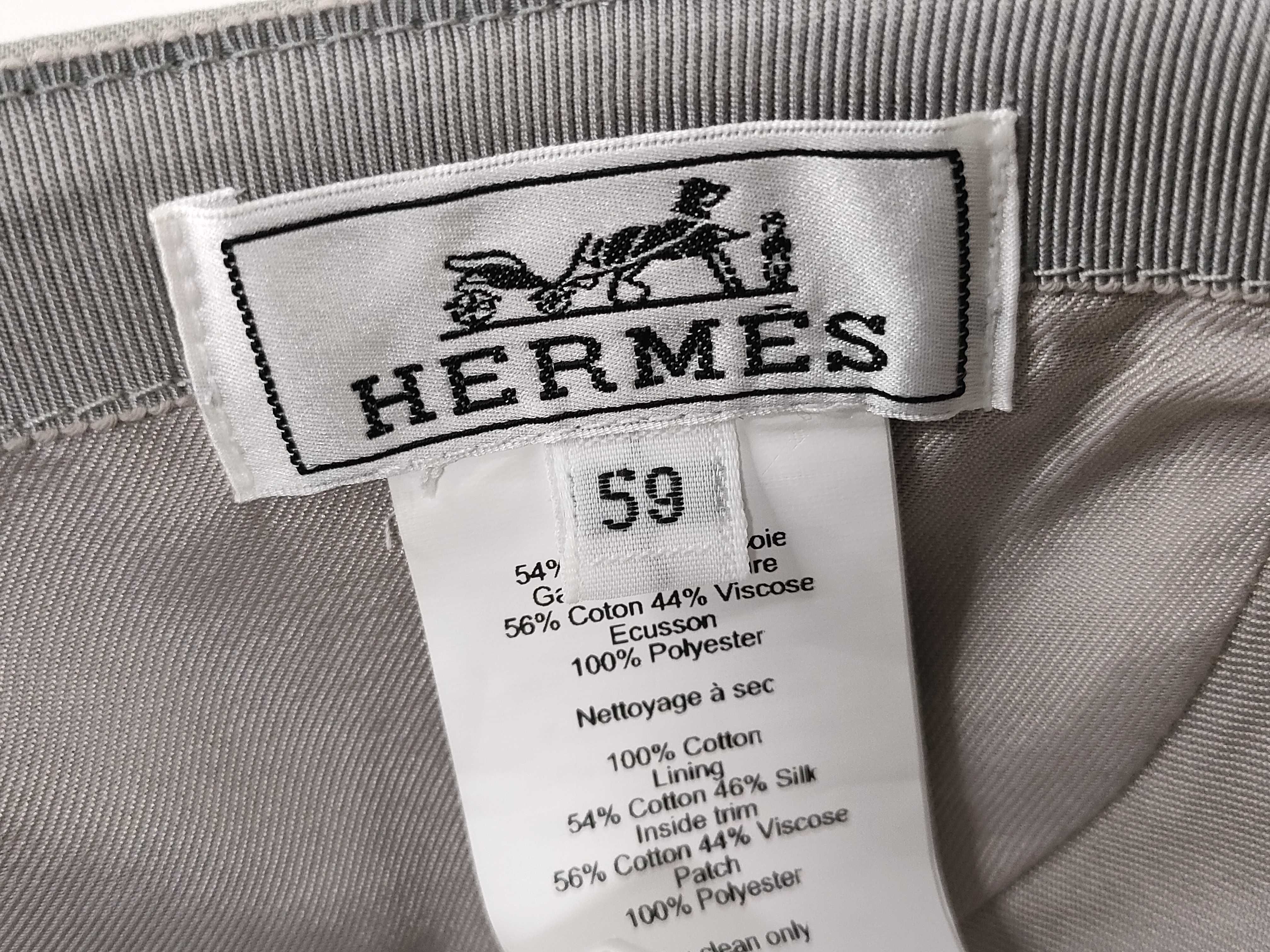 Cleaned Nevada Punk H Cap 59 Light Gray Hermes Other Accessories — view 4