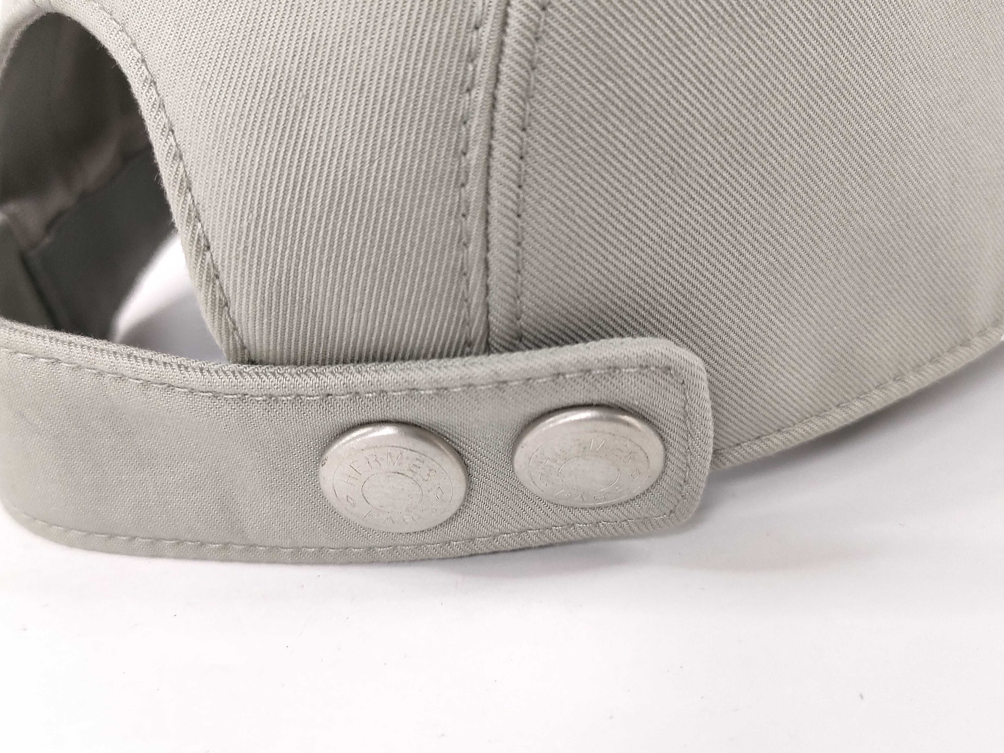 Cleaned Nevada Punk H Cap 59 Light Gray Hermes Other Accessories — view 6