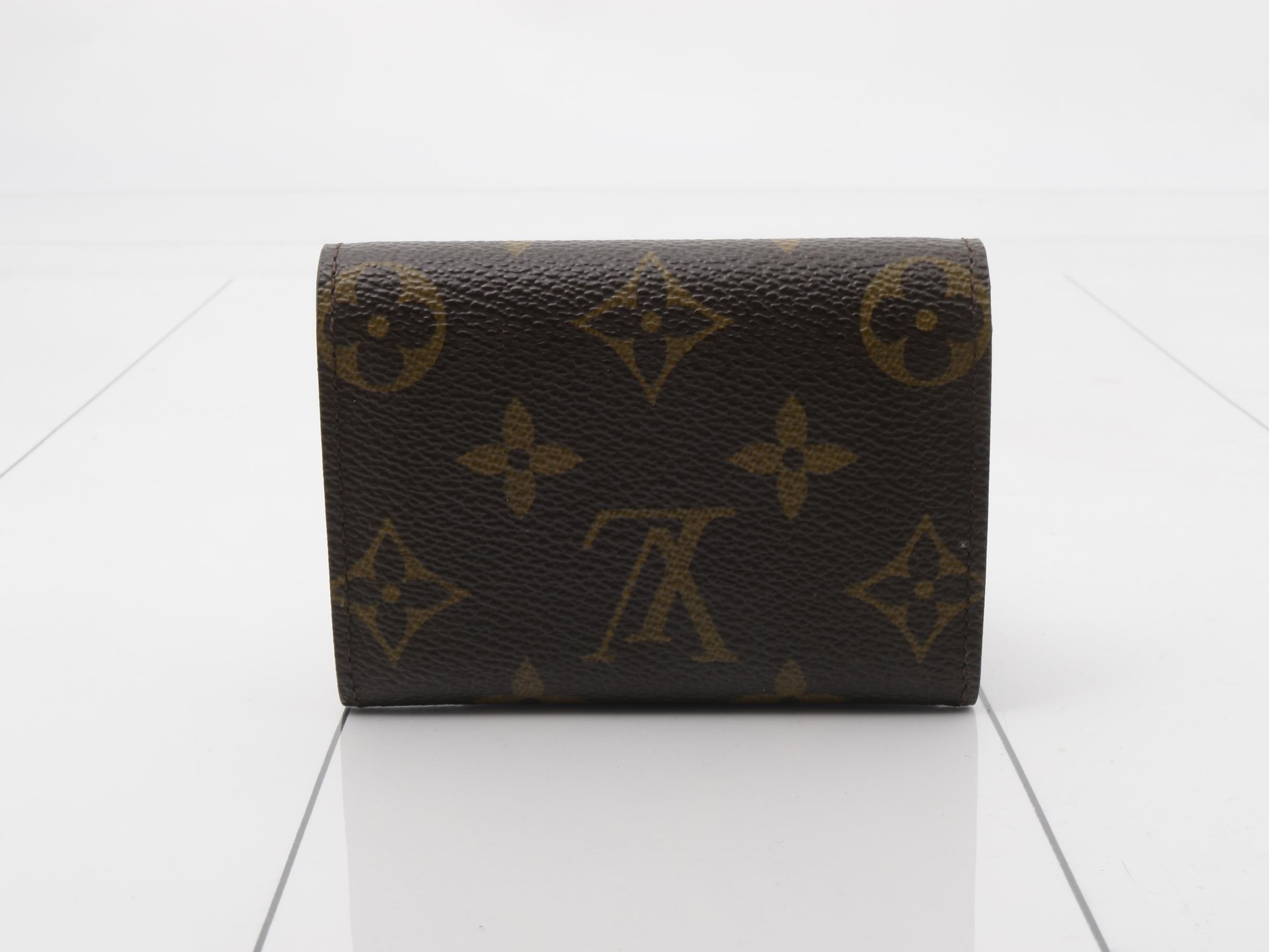 Monogram Porte Monnaie Plat Coin Case — view 2