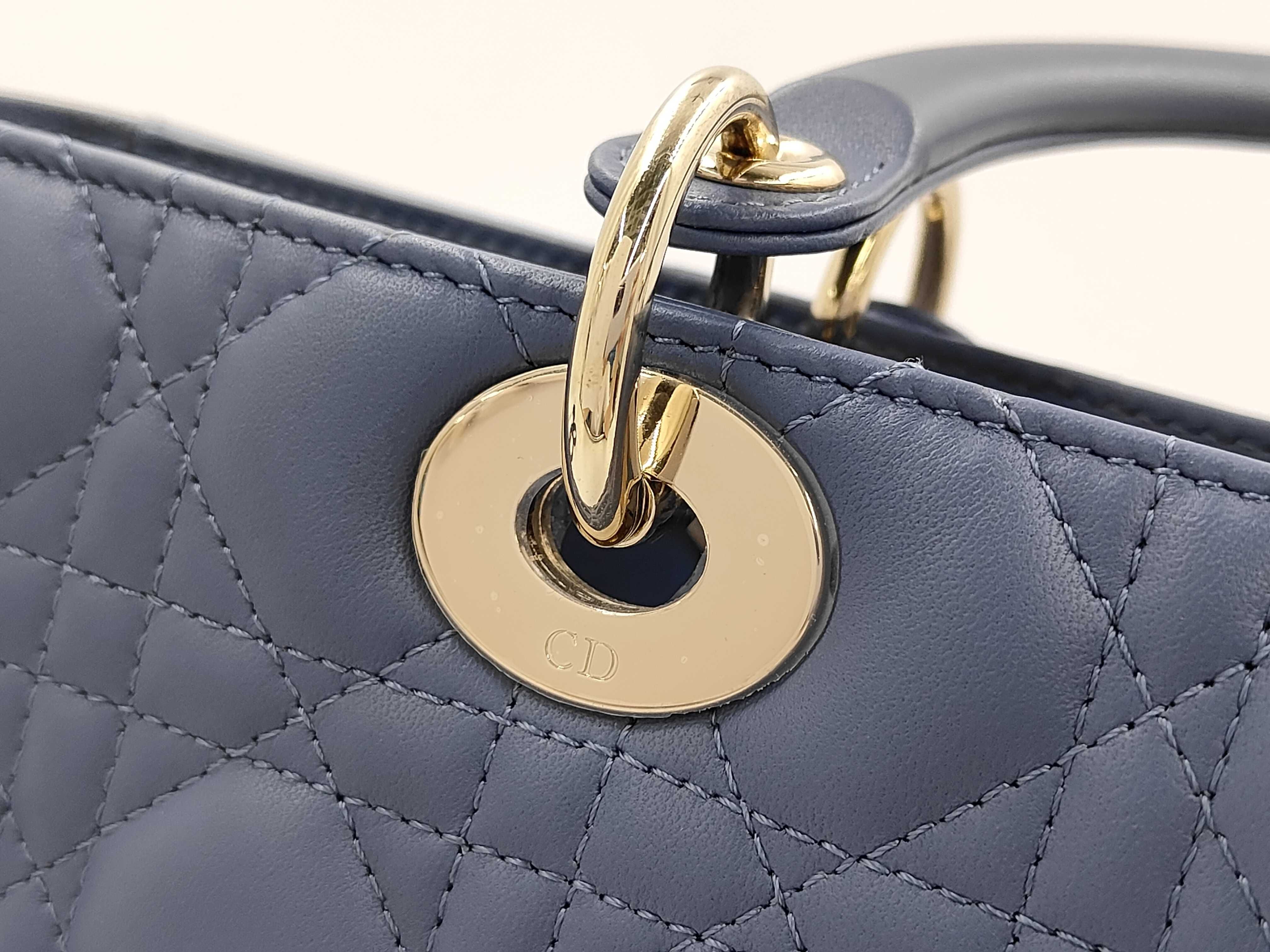 Blue 7-Pocket Hand & Shoulder Bag — view 5