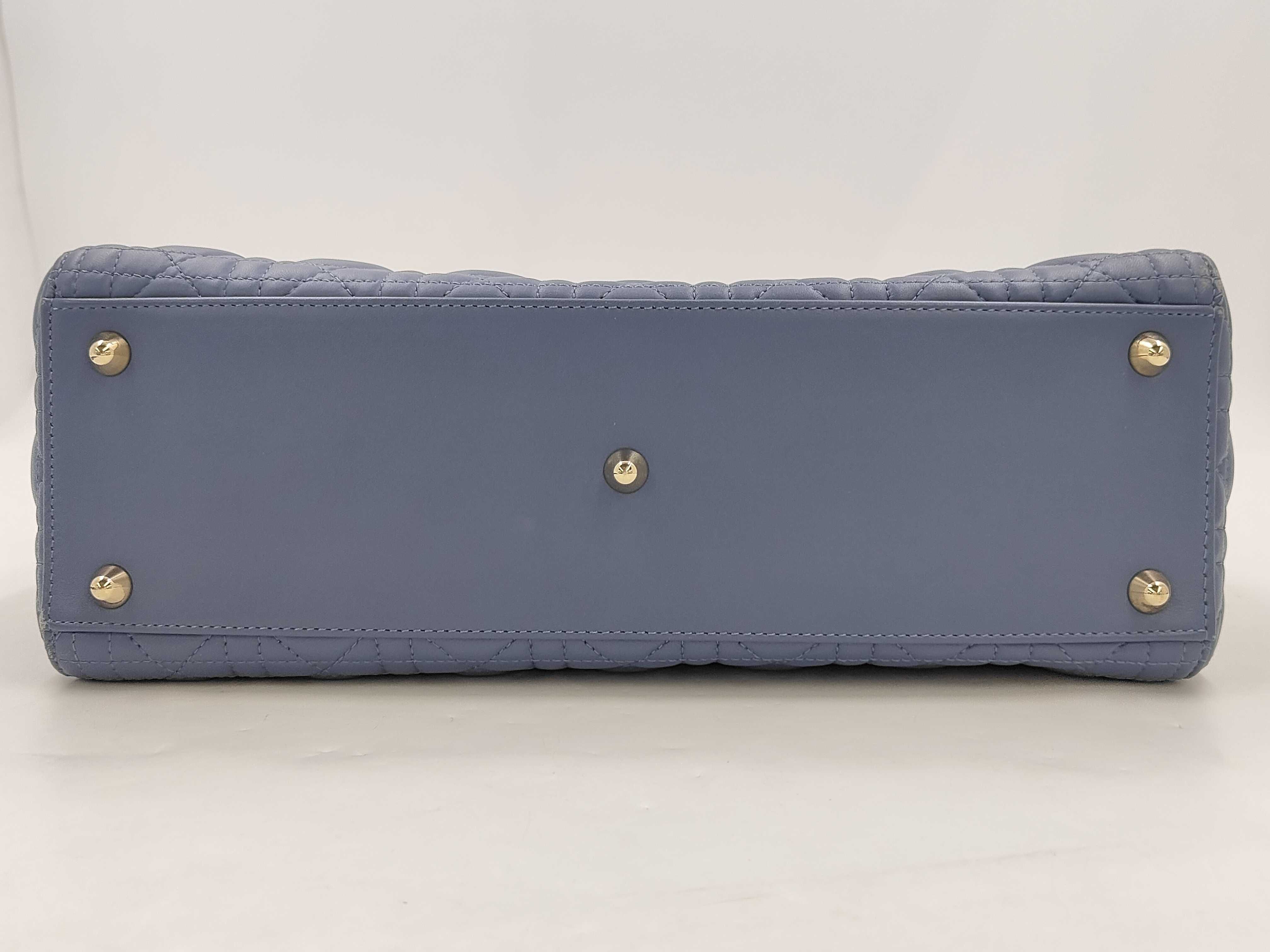 Blue 7-Pocket Hand & Shoulder Bag — view 7