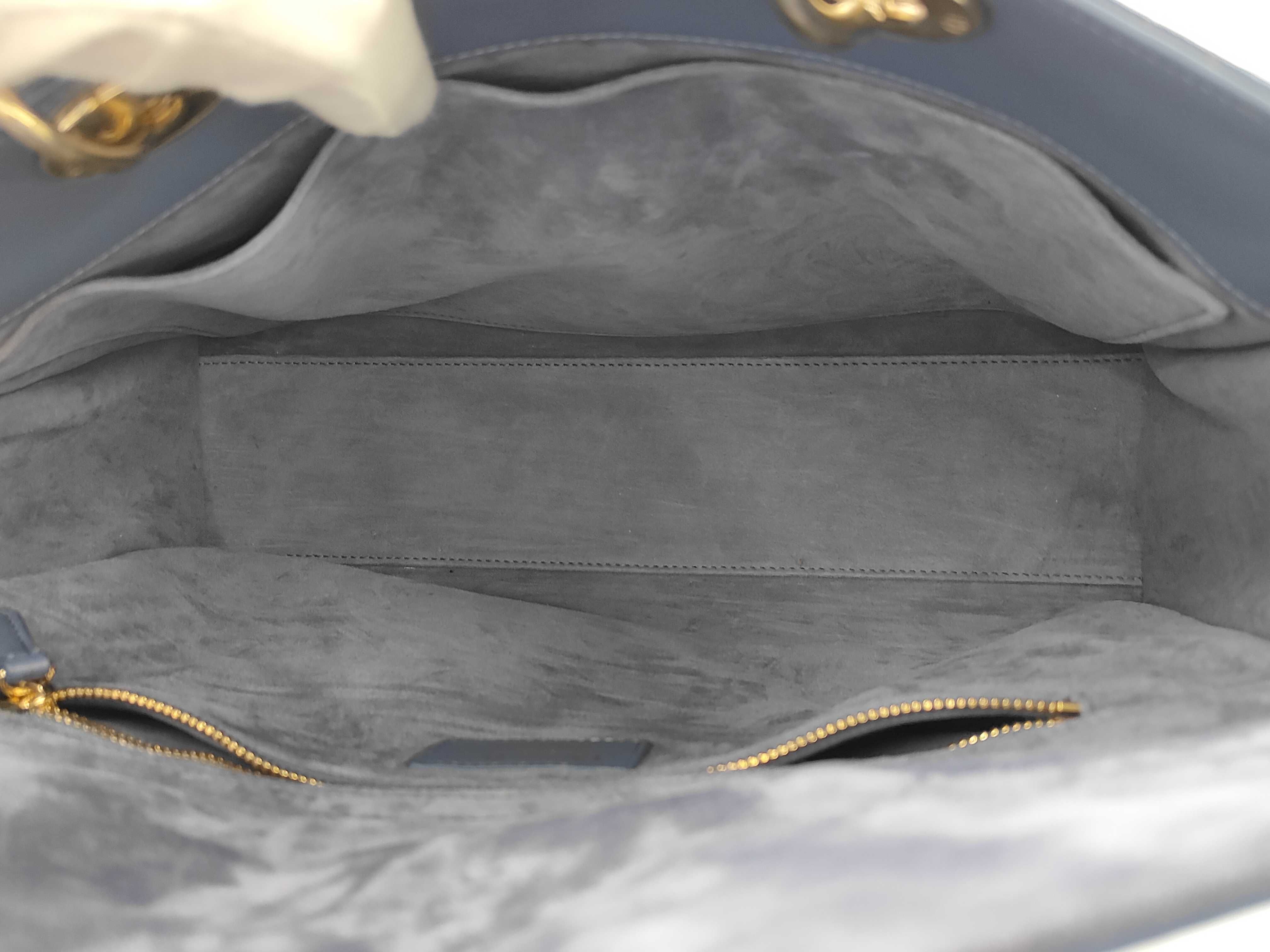 Blue 7-Pocket Hand & Shoulder Bag — view 8