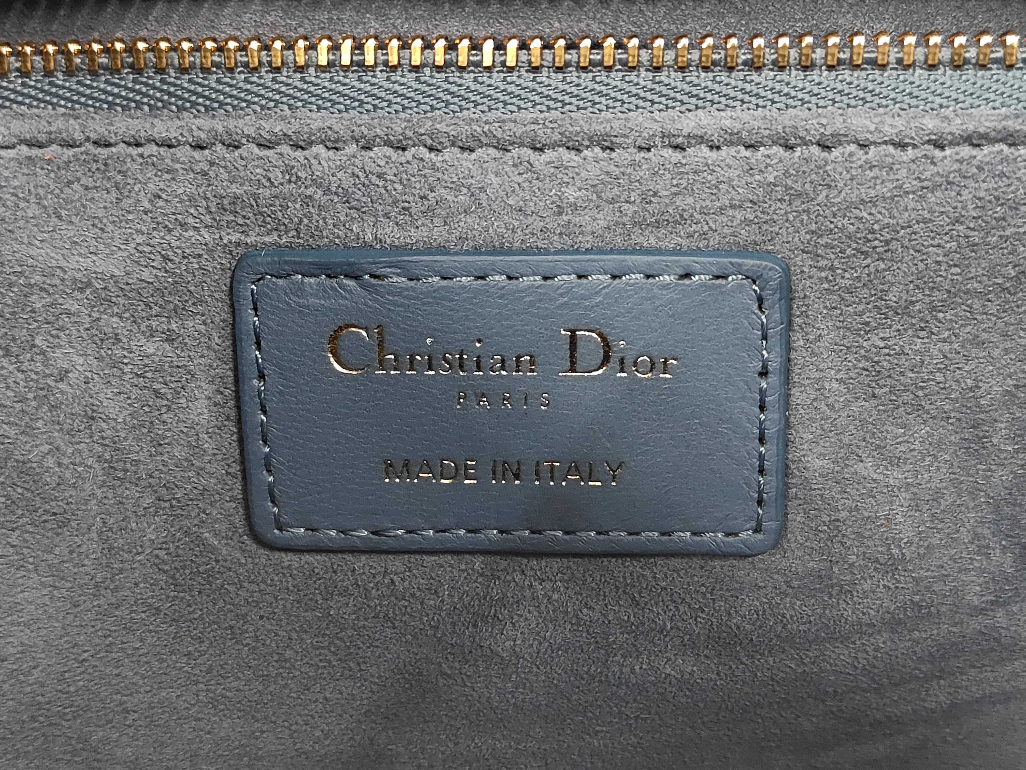 Blue 7-Pocket Hand & Shoulder Bag — view 9