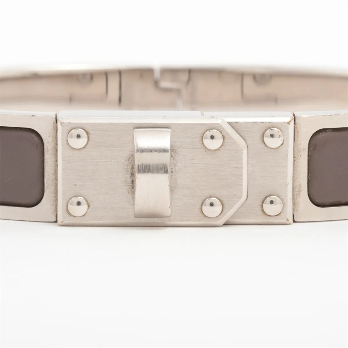 Kelly Men Bangle, GP Silver x Gray. Shows — view 3
