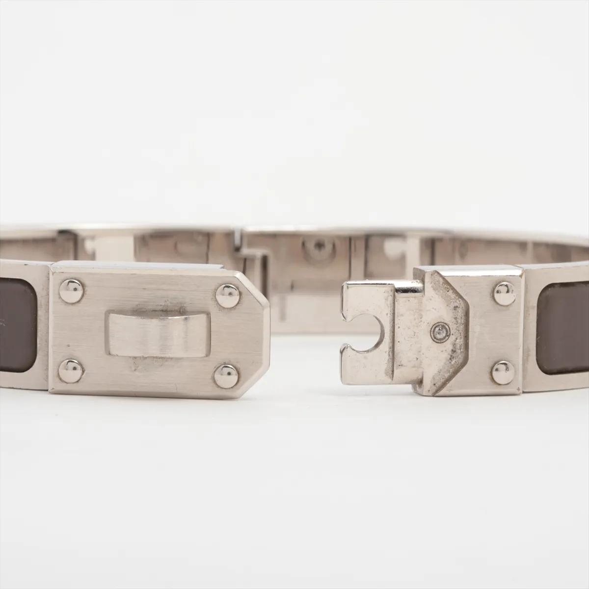 Kelly Men Bangle, GP Silver x Gray. Shows — view 5