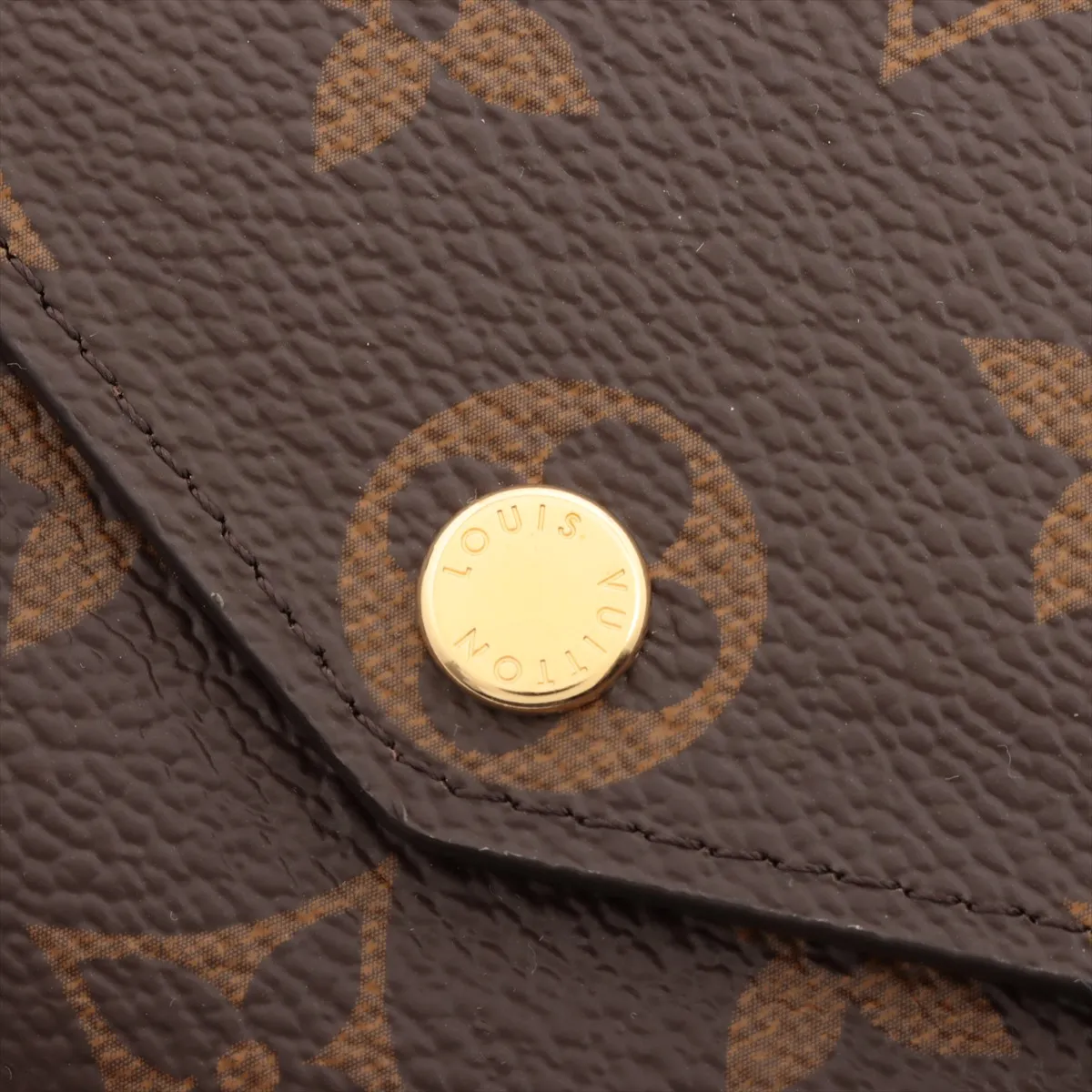 Monogram Portefeuille Sarah M62235 Rose Ballerine Long Wallet RFID Reactive — view 12