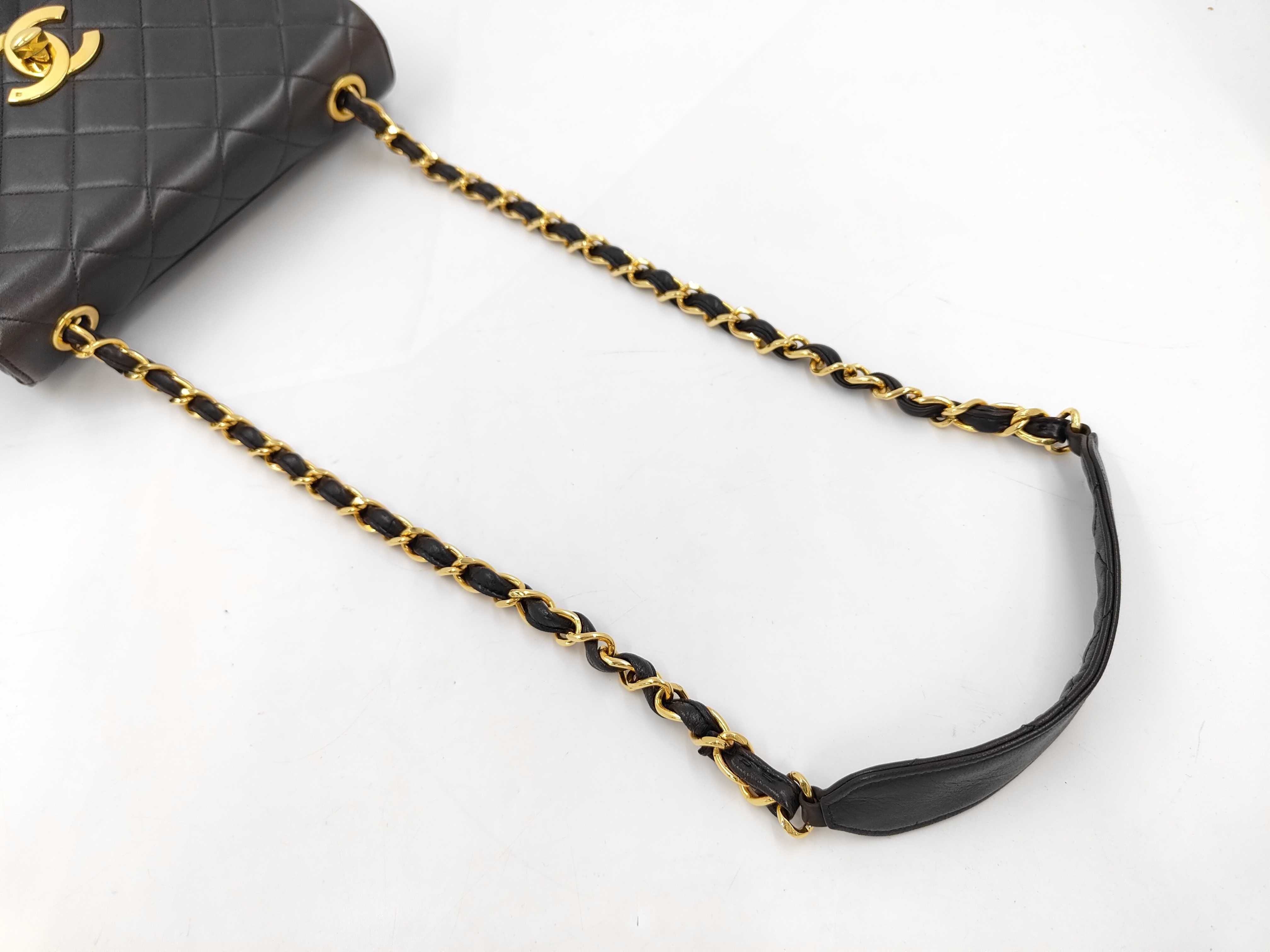 Large Coco Matelassé Lambskin Shoulder Bag — view 3