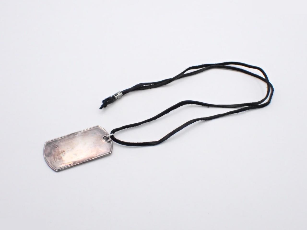 Dog tag; neck circumference approx. 62cm; 925g / 23.4g — view 3