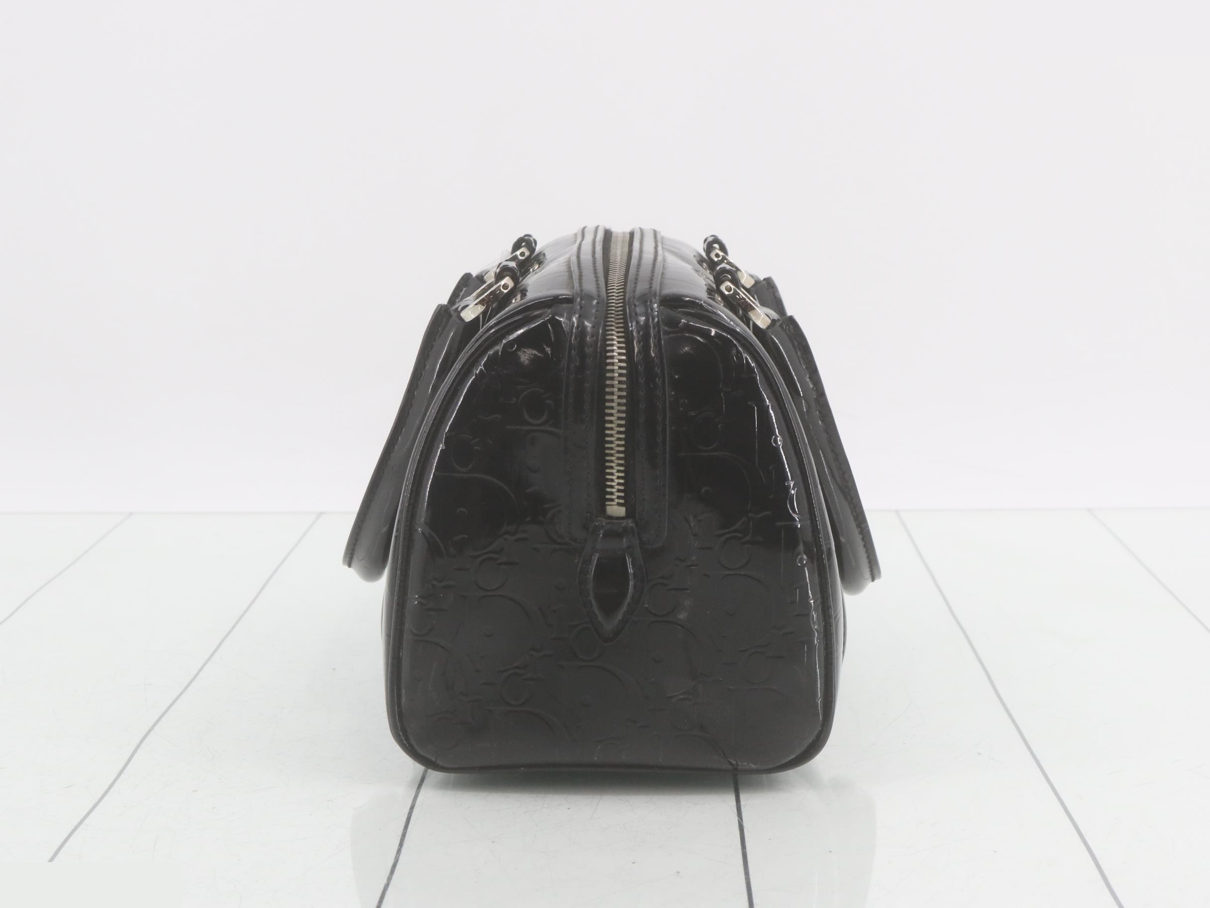 Mini Boston handbag enamel — view 3