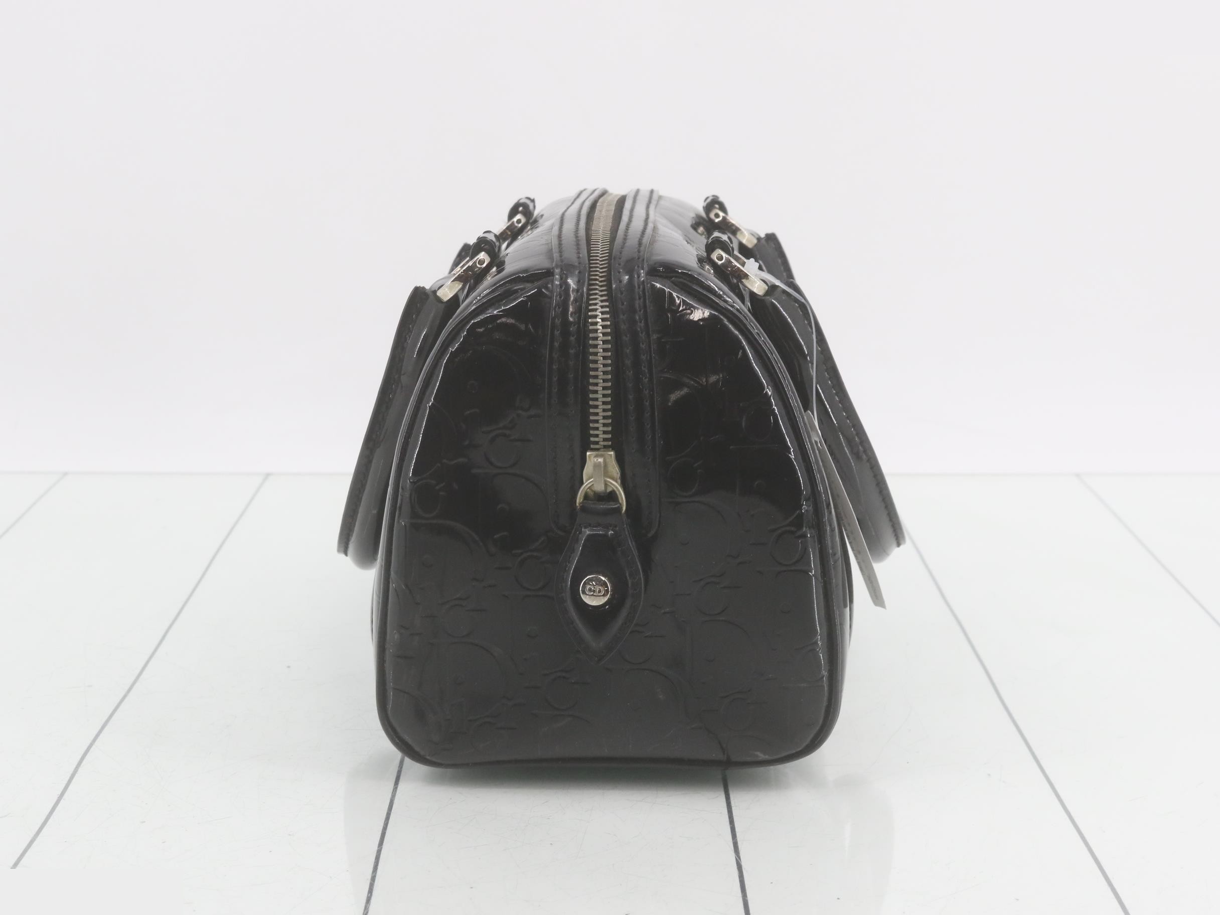 Mini Boston handbag enamel — view 4