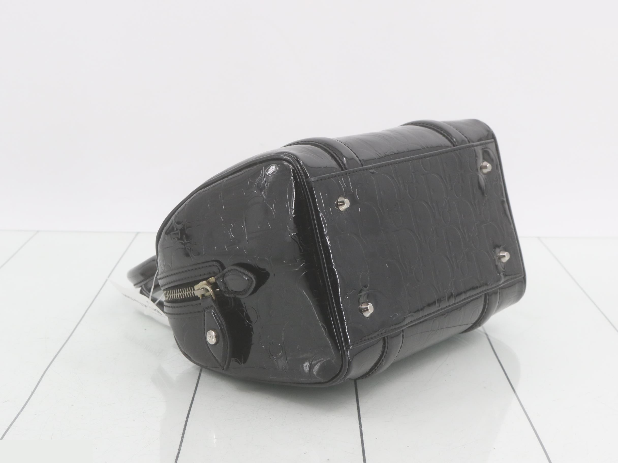 Mini Boston handbag enamel — view 5