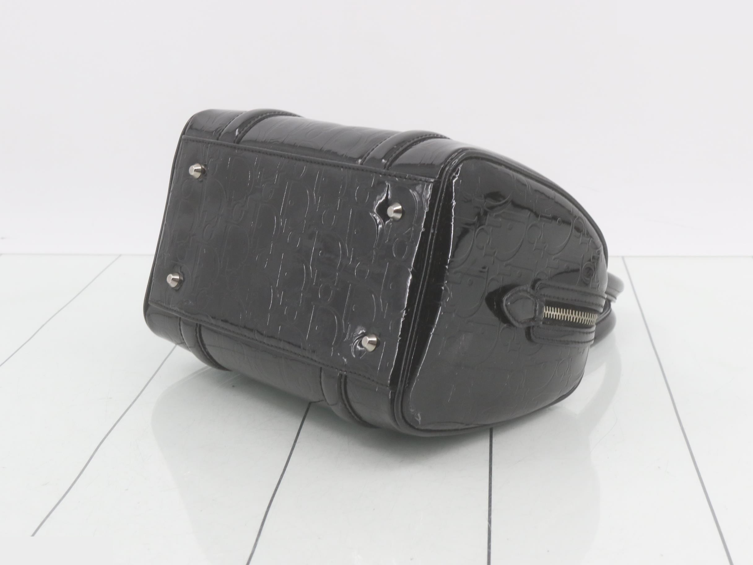 Mini Boston handbag enamel — view 6