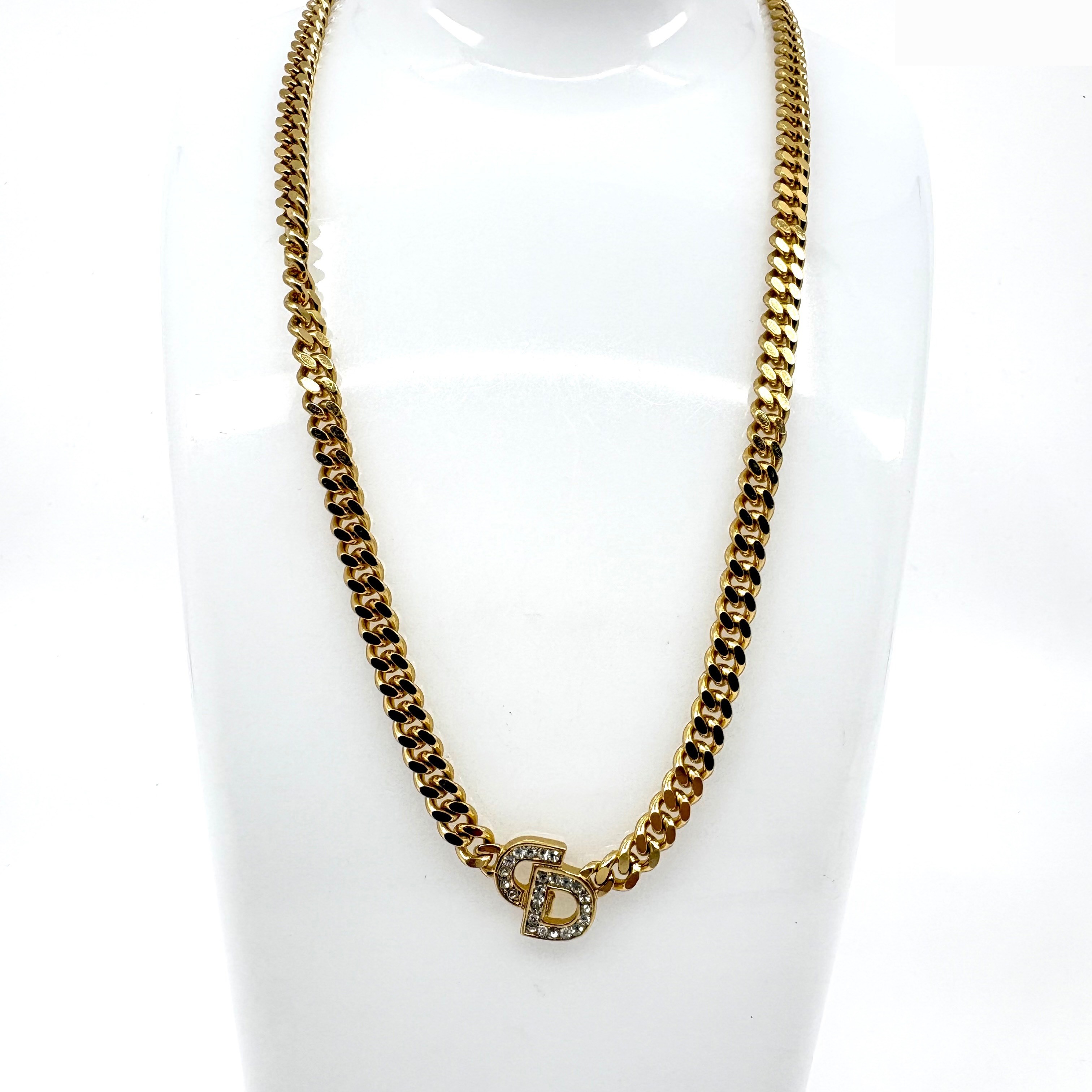 Kihei (precious metal) necklace pendant, total length approximately 42 cm — view 2