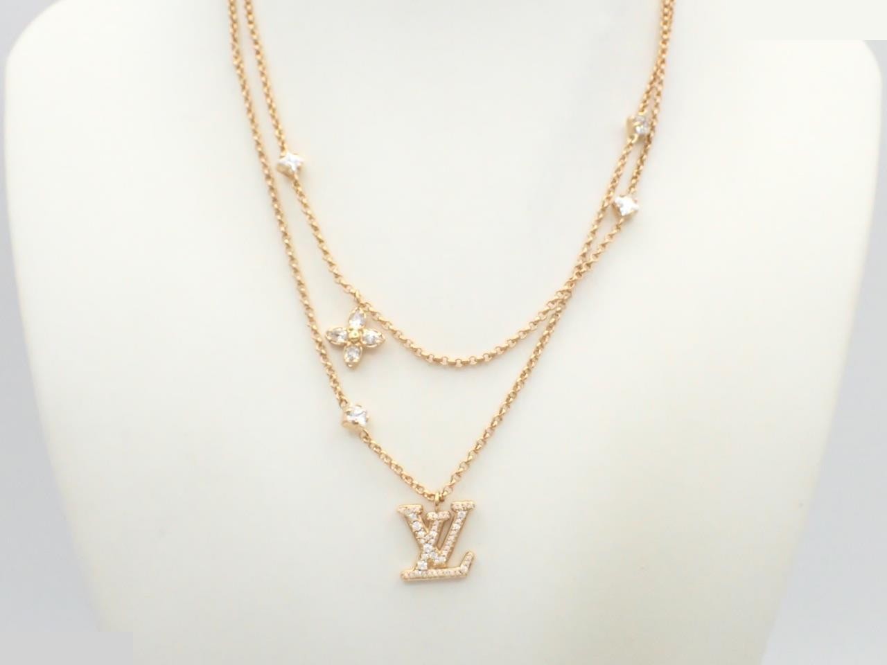 Necklace Lady LV Necklace, chain approximately 40cm — view 3