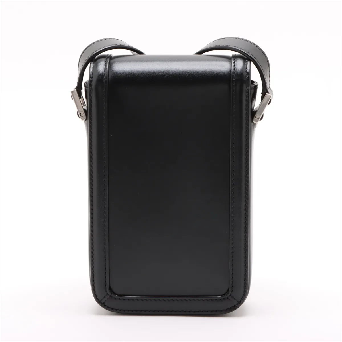 Solferino Mini Leather Shoulder Bag Black 753963 — view 2
