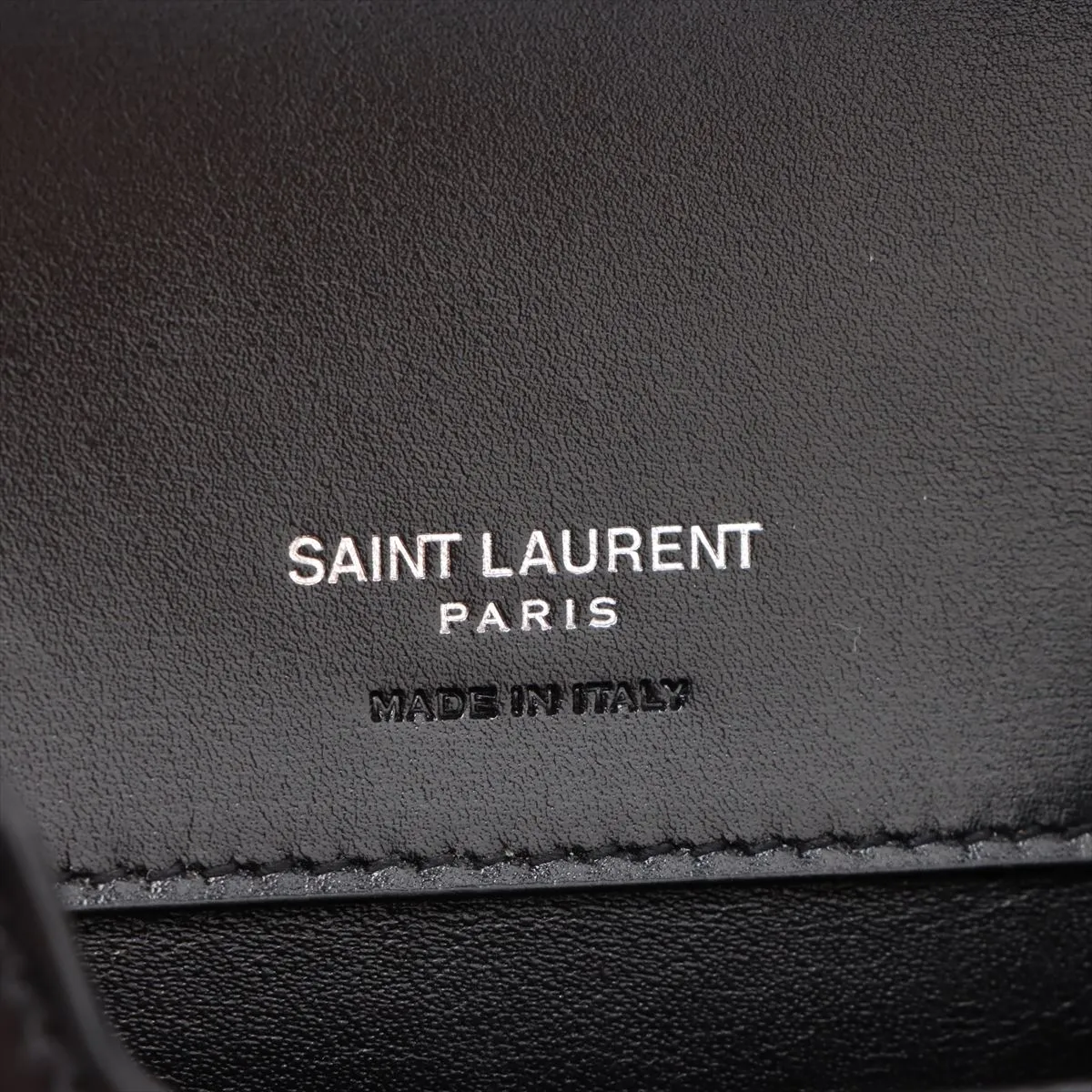 Solferino Mini Leather Shoulder Bag Black 753963 — view 7