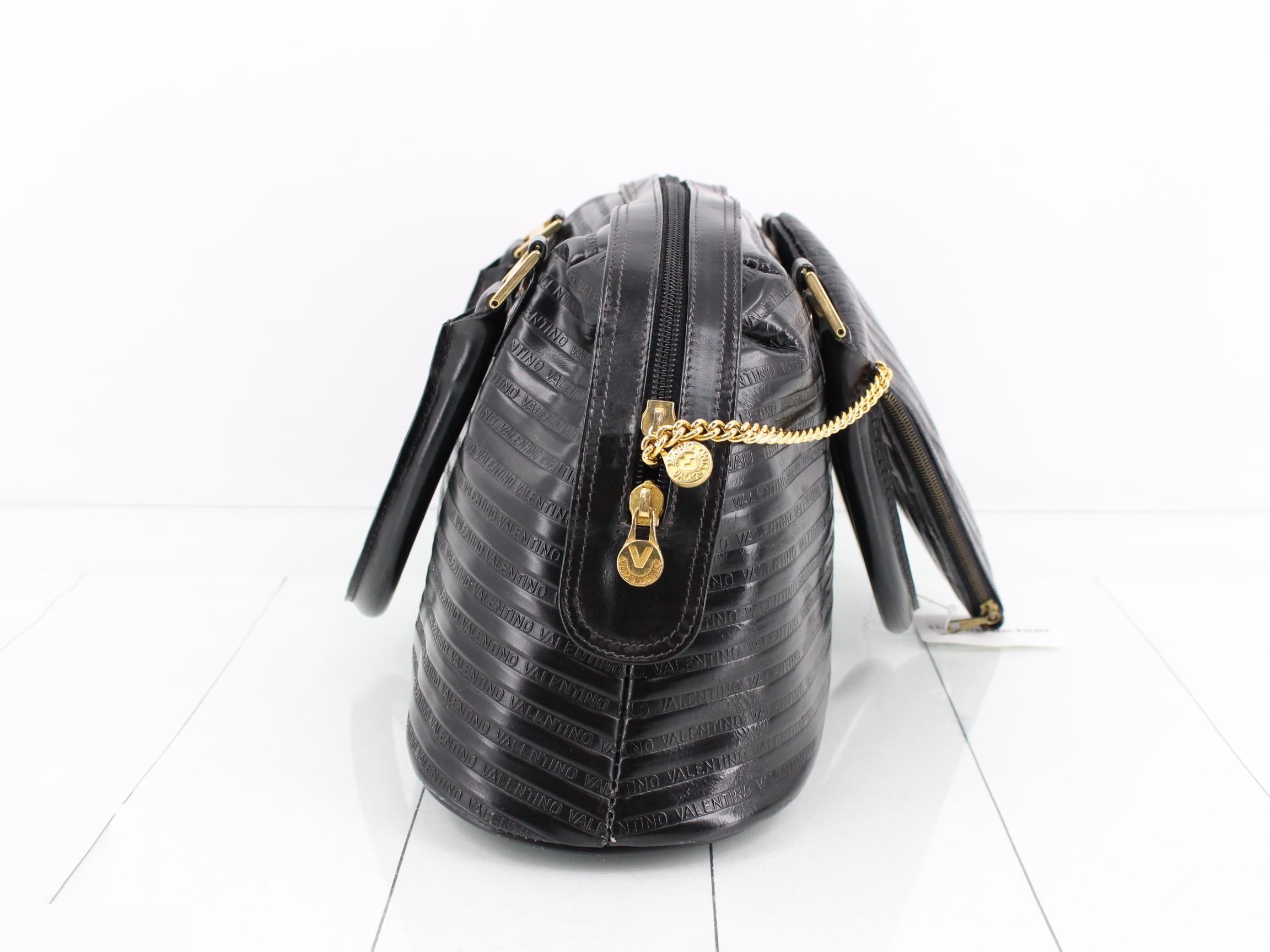 Handbag with chain pouch — view 3