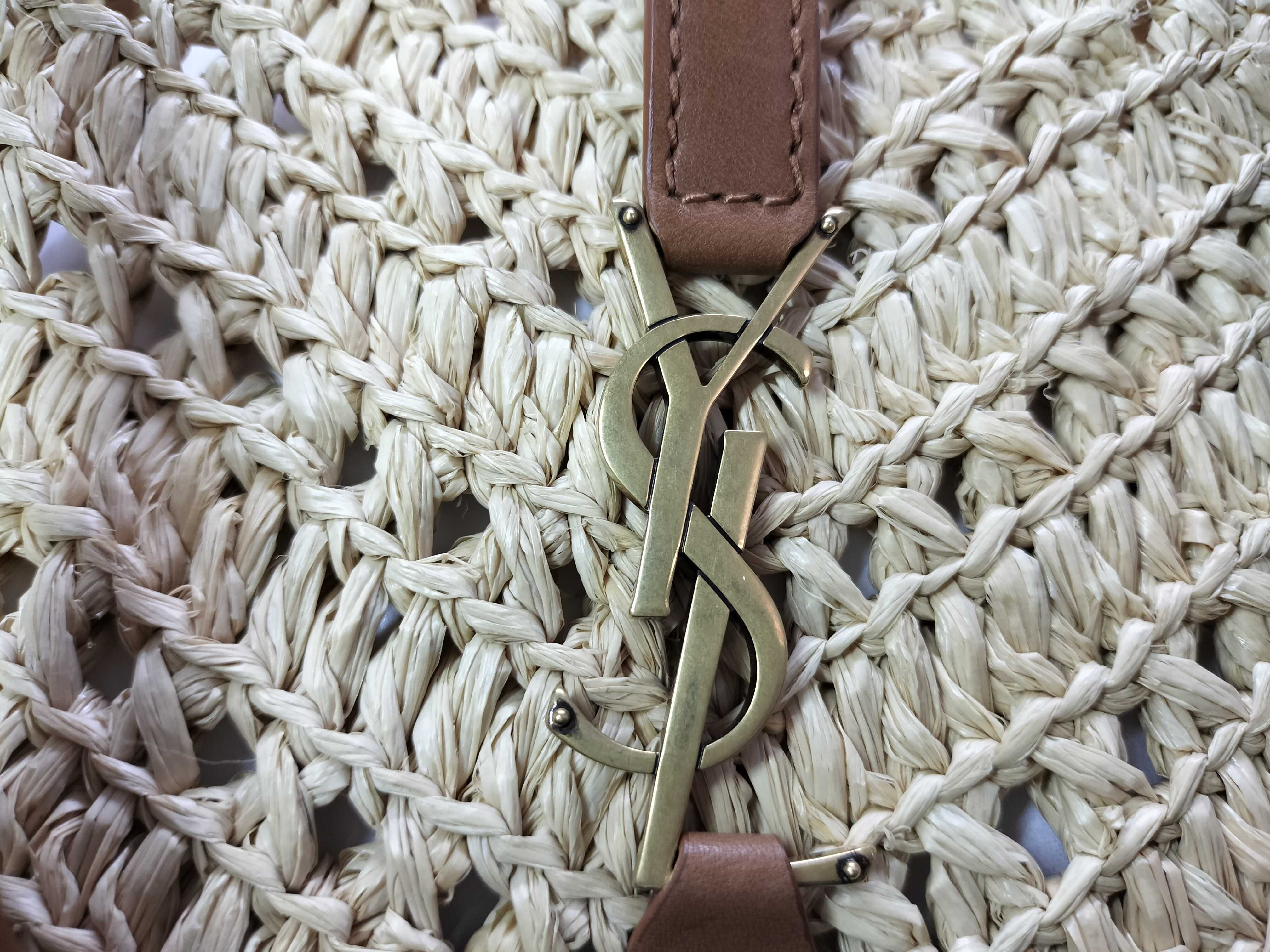 raffia tote bag — view 12