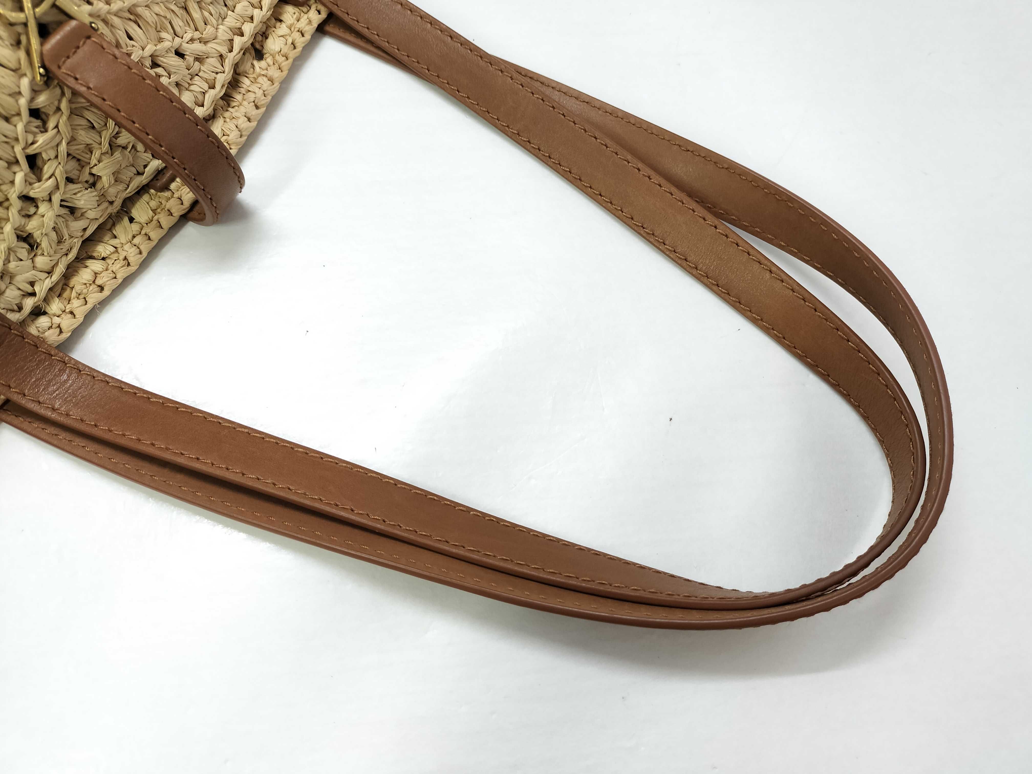 raffia tote bag — view 3