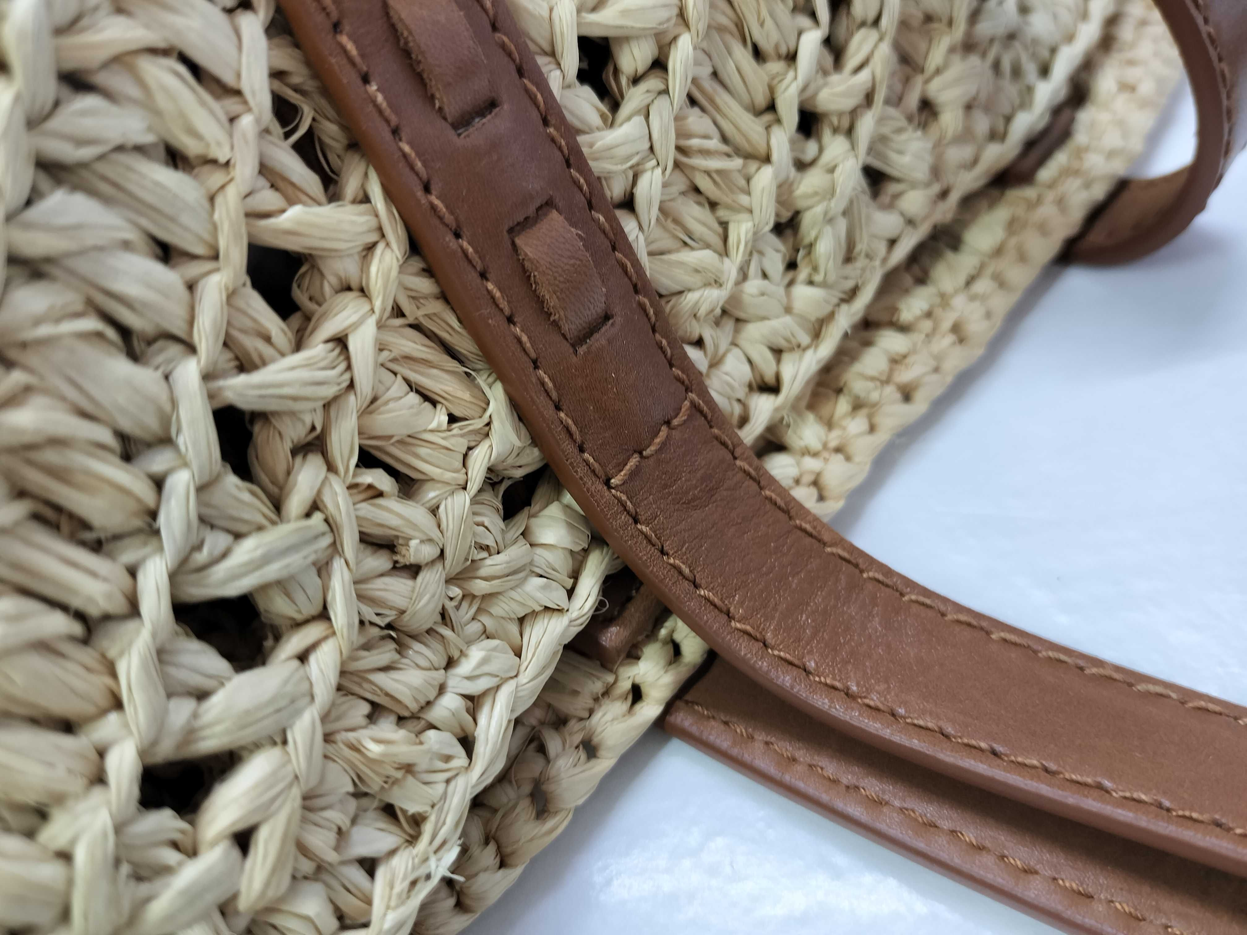 raffia tote bag — view 5