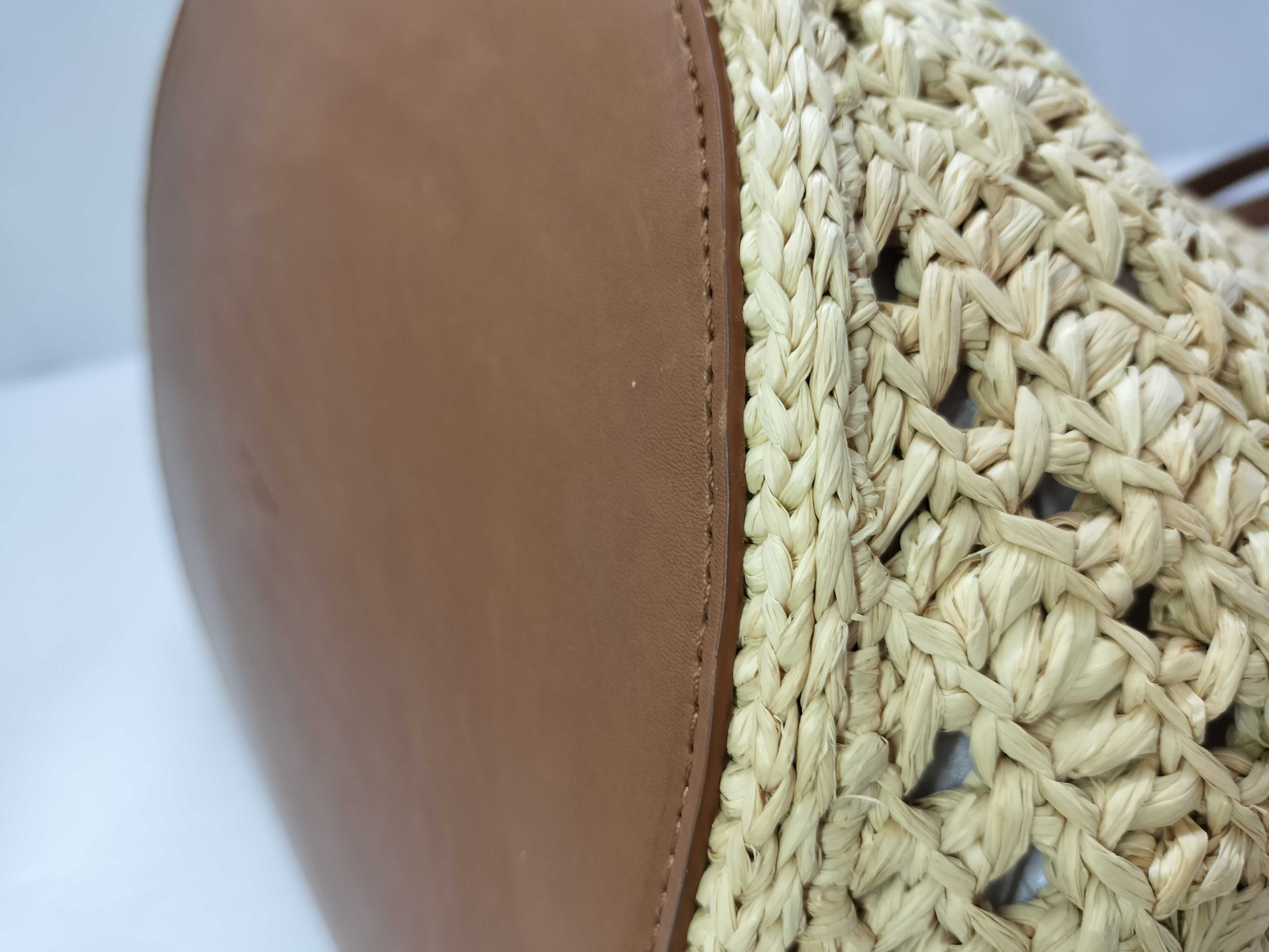 raffia tote bag — view 6