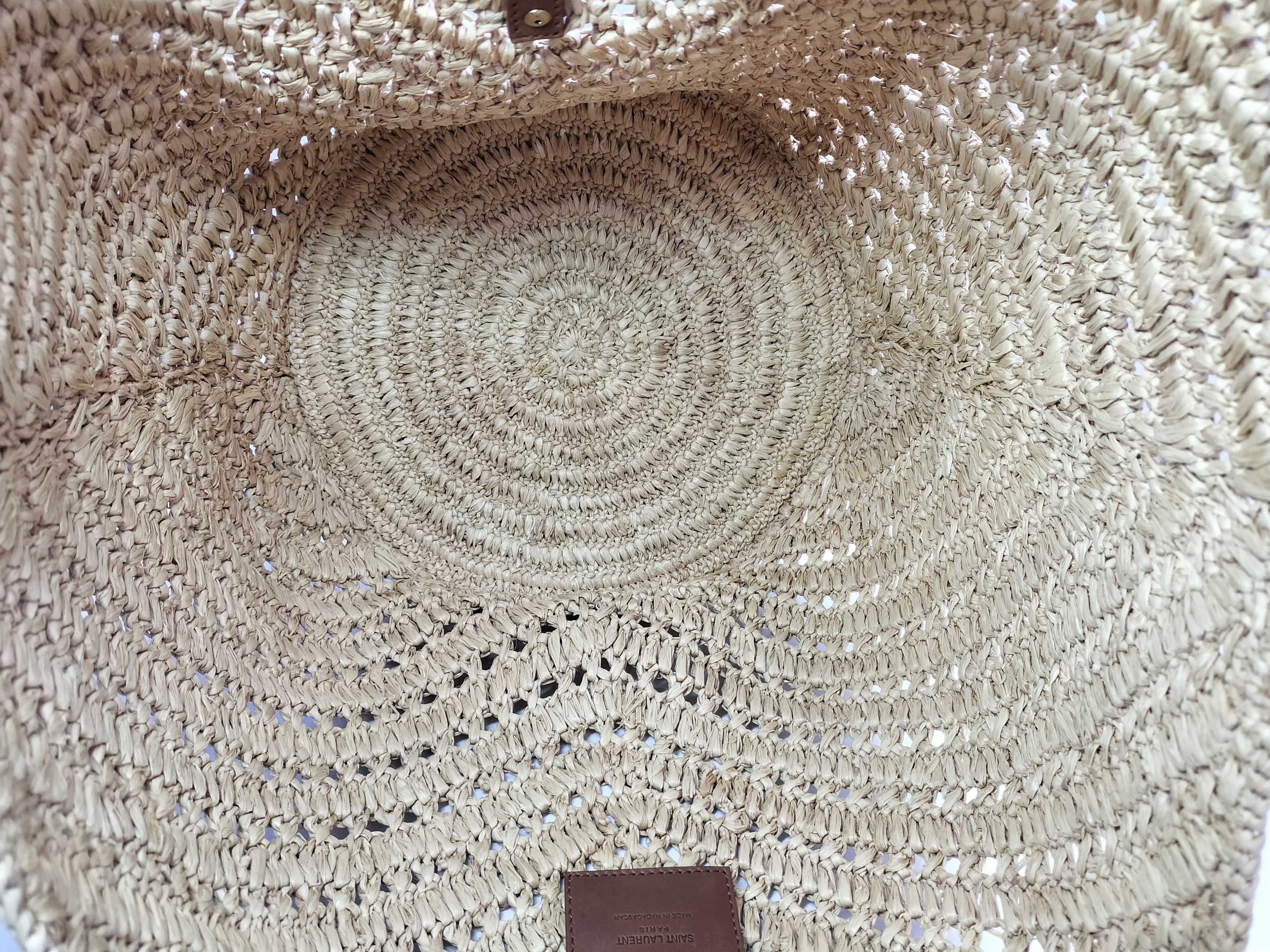 raffia tote bag — view 7