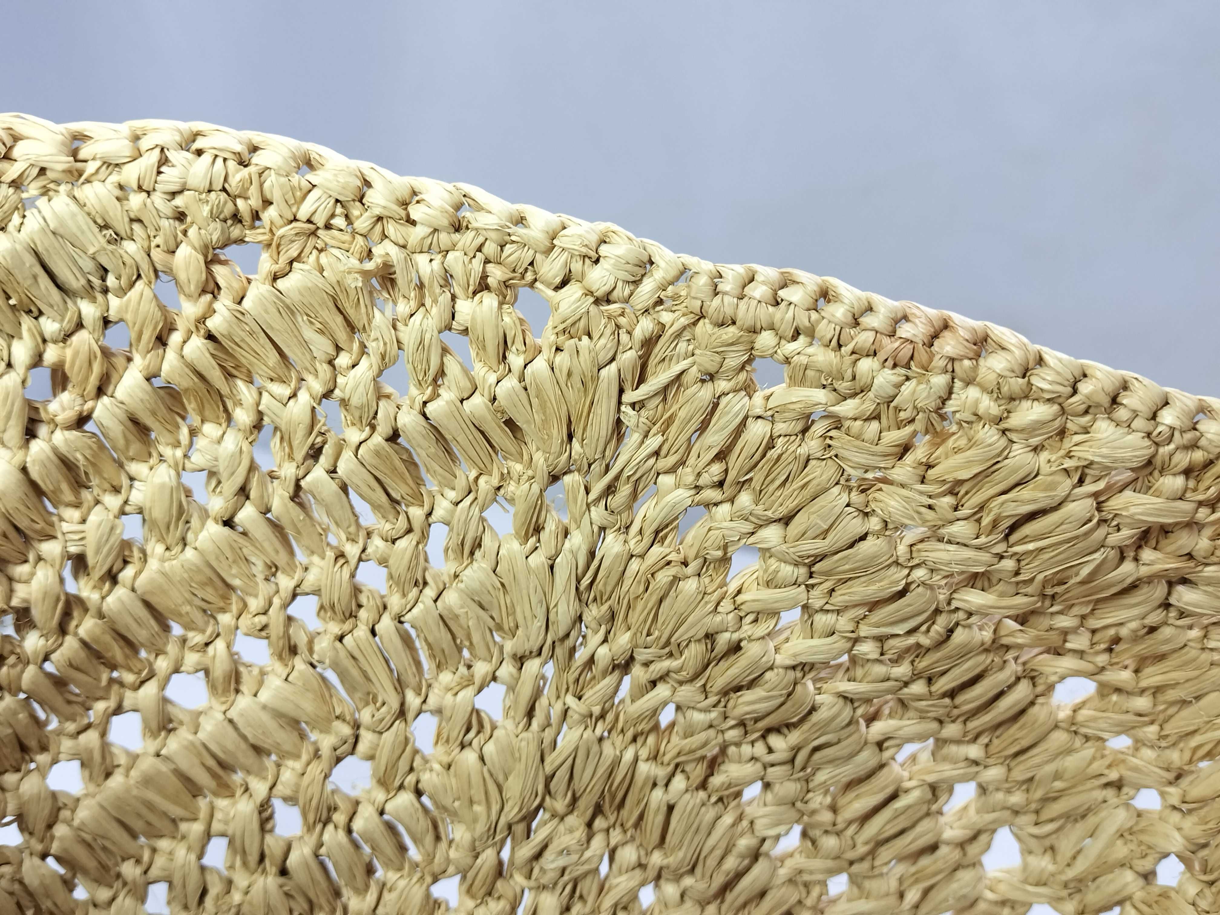 raffia tote bag — view 10