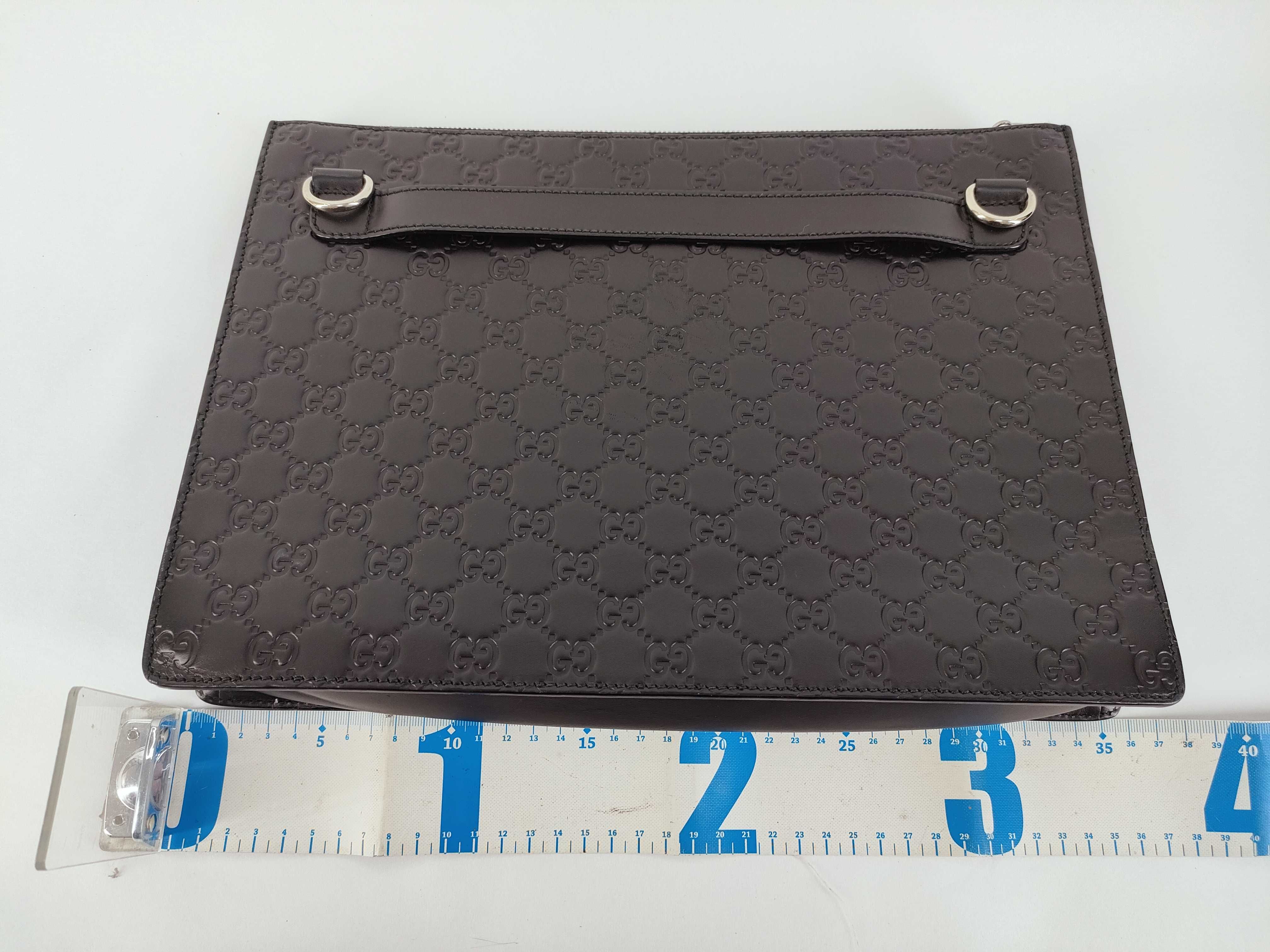 Guccissima Clutch Bag 429004 Black Clutch Bag — view 2