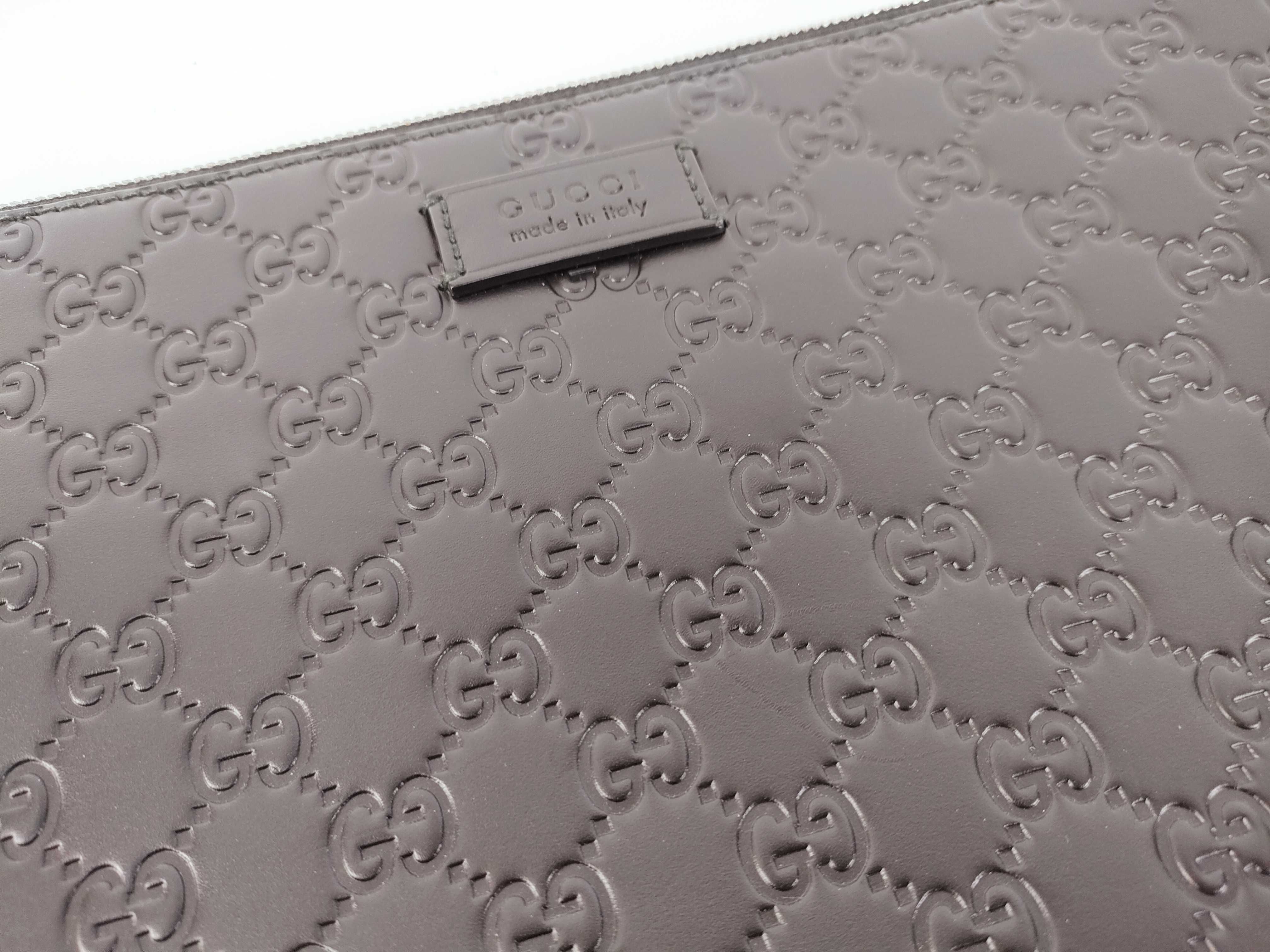 Guccissima Clutch Bag 429004 Black Clutch Bag — view 11