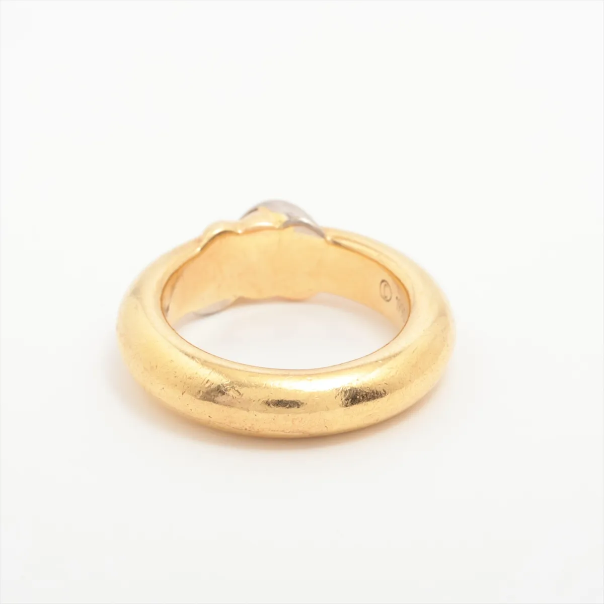 Thread Ring 750 (YG x PG x WG) 10.6g 48 D35804 Hole Engraving Faint Marks — view 2