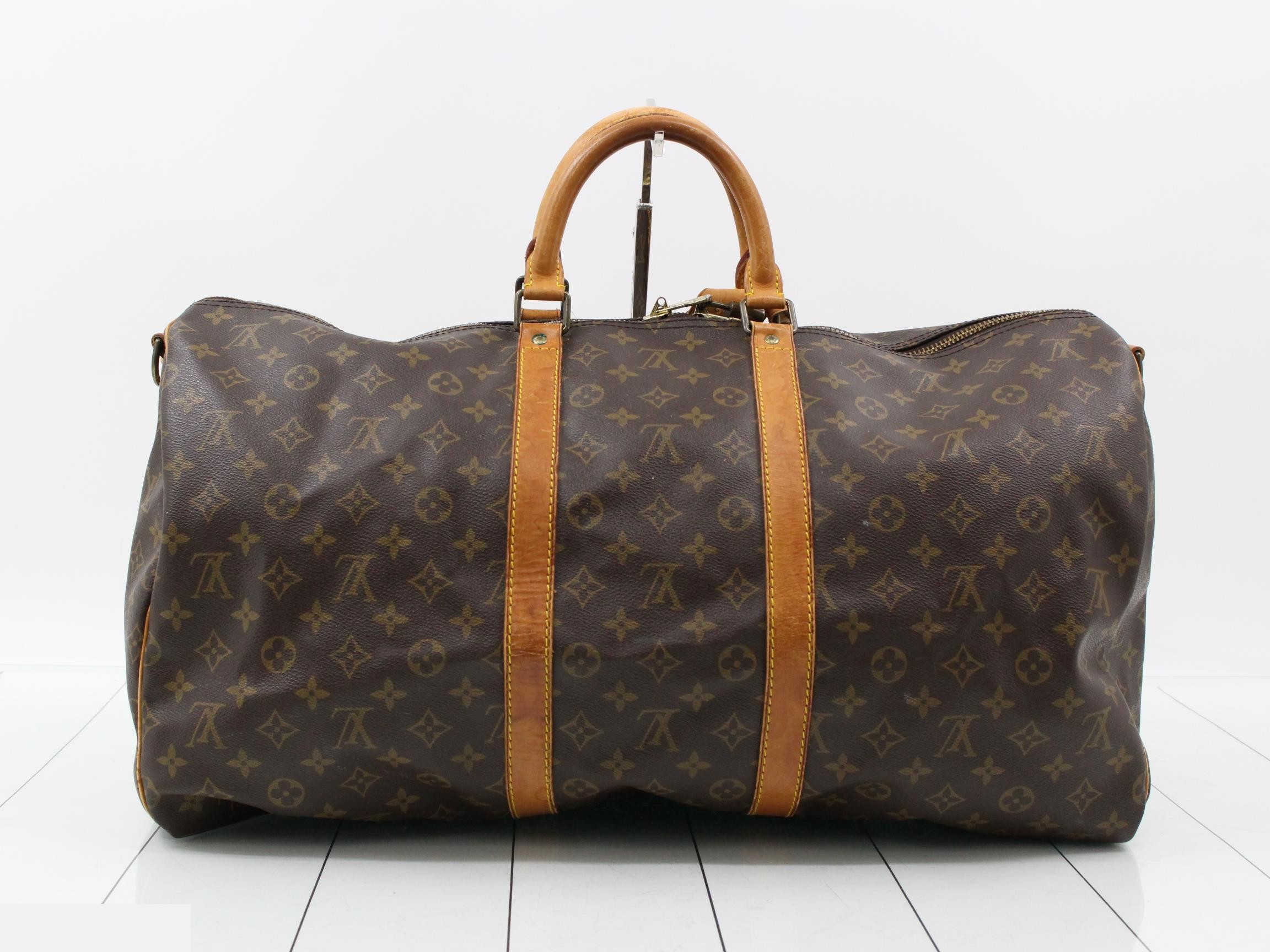 LV Monogram Boston Bag Keepall Bandoulière — view 2