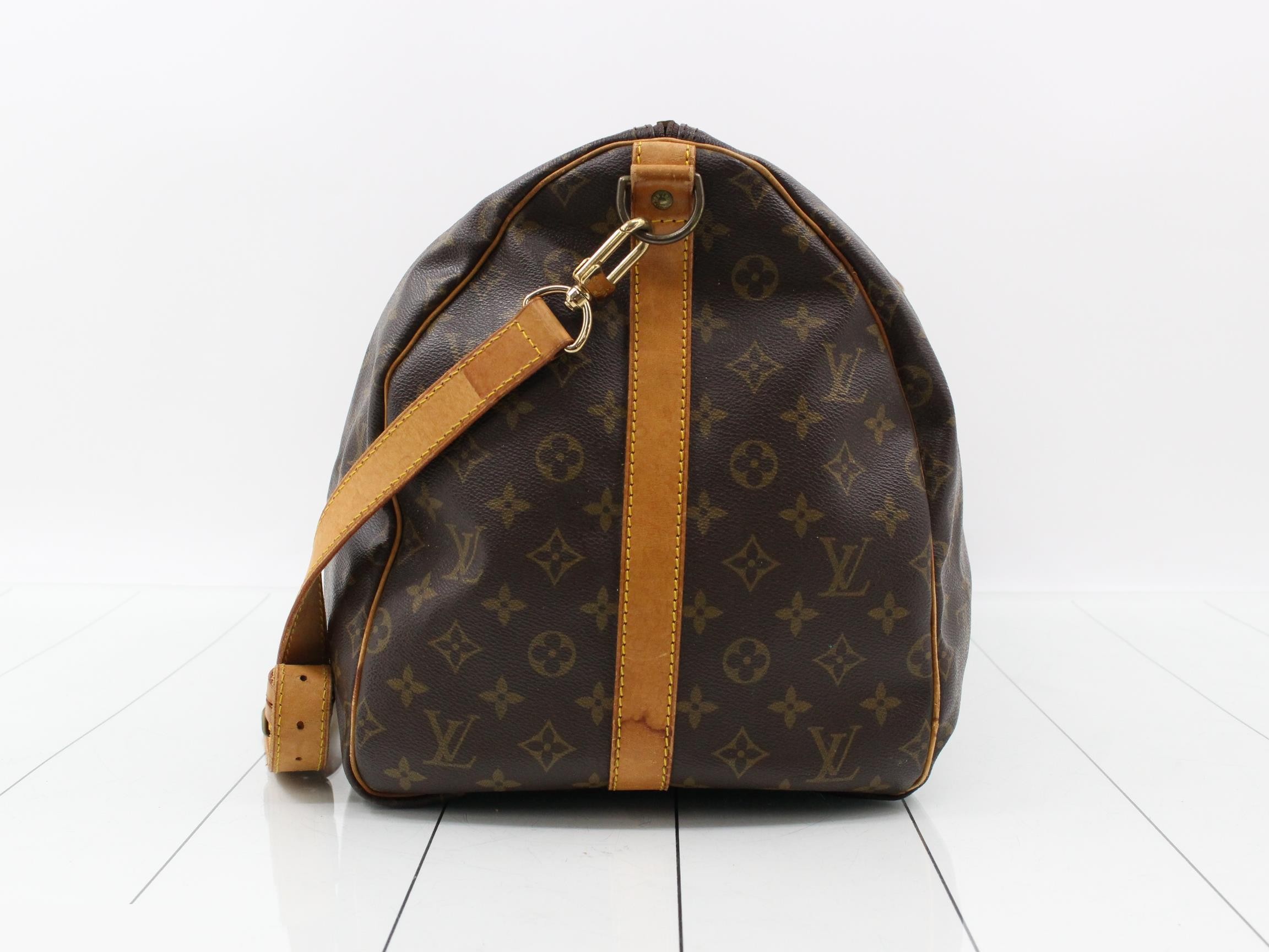 LV Monogram Boston Bag Keepall Bandoulière — view 3