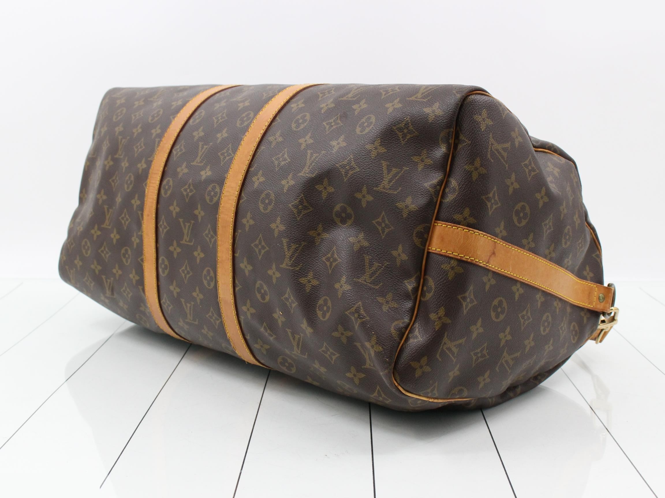 LV Monogram Boston Bag Keepall Bandoulière — view 6