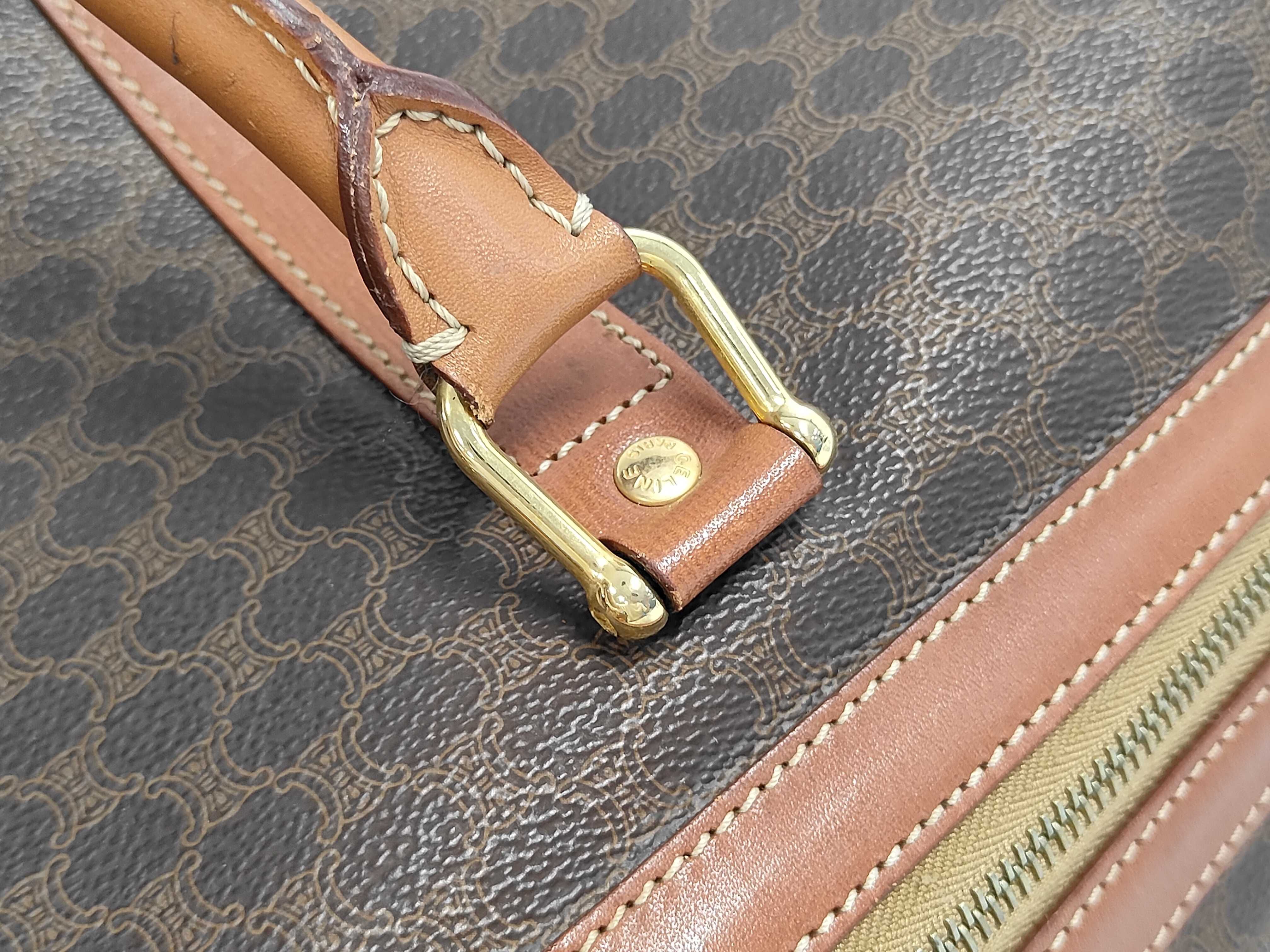 Boston bag with padlock and key — view 7