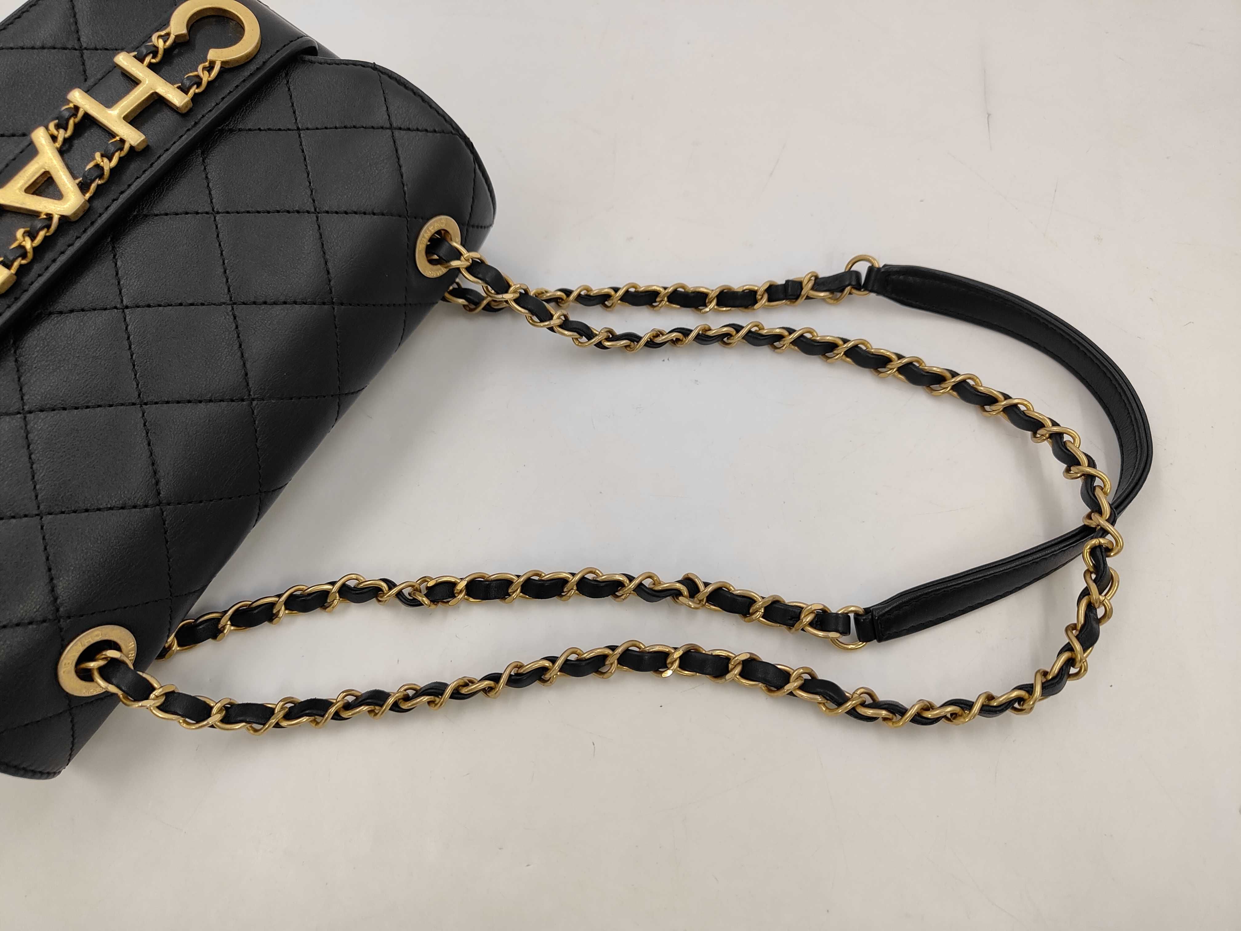 BAG MATELASSE LOGO CHAIN ​​SHOULDER BLACK GHW W/O CARD NO.29 29551031 & Shoulder Bag — view 5