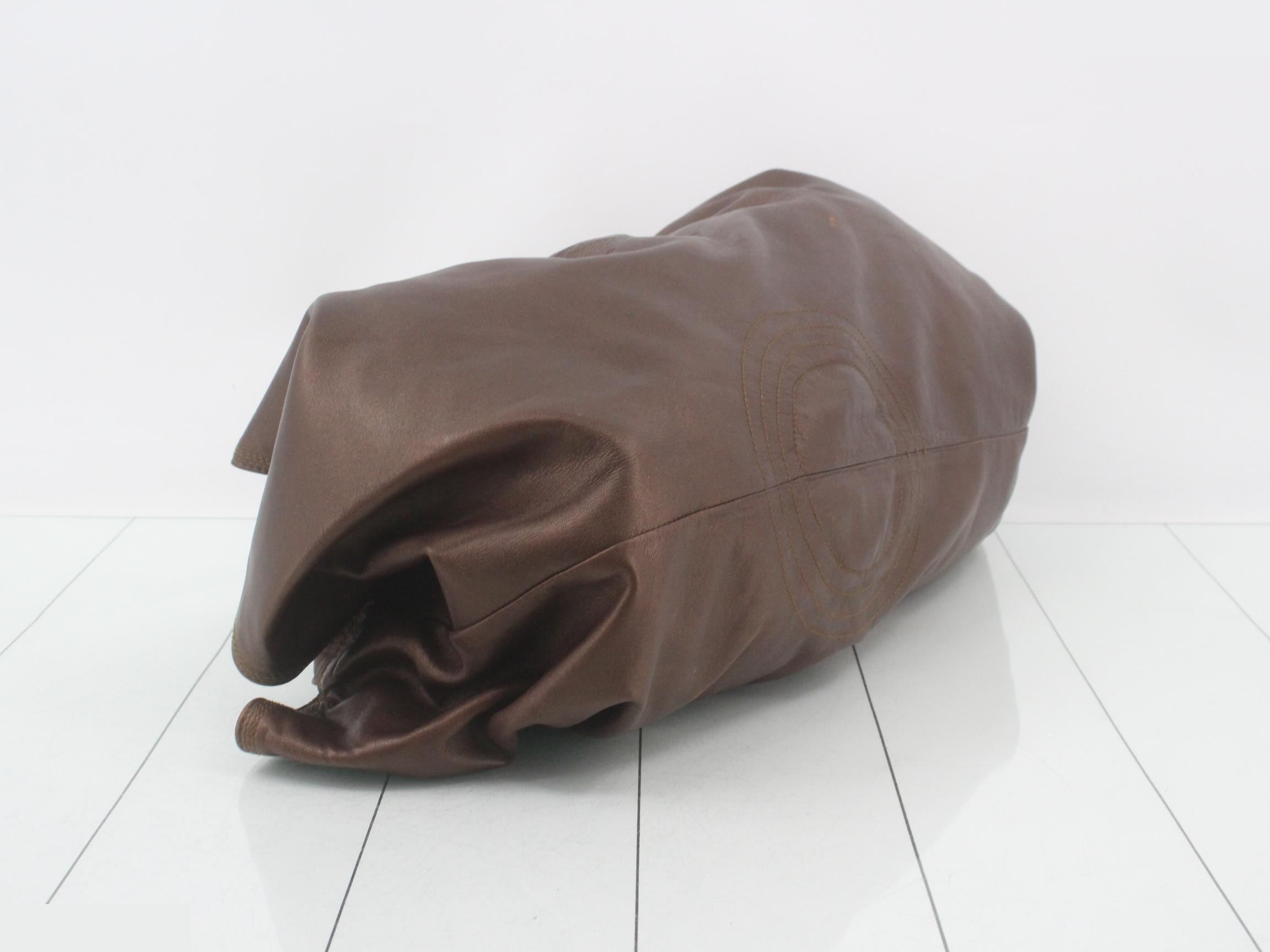 Nappa Aire Anagram Leather Handbag — view 5