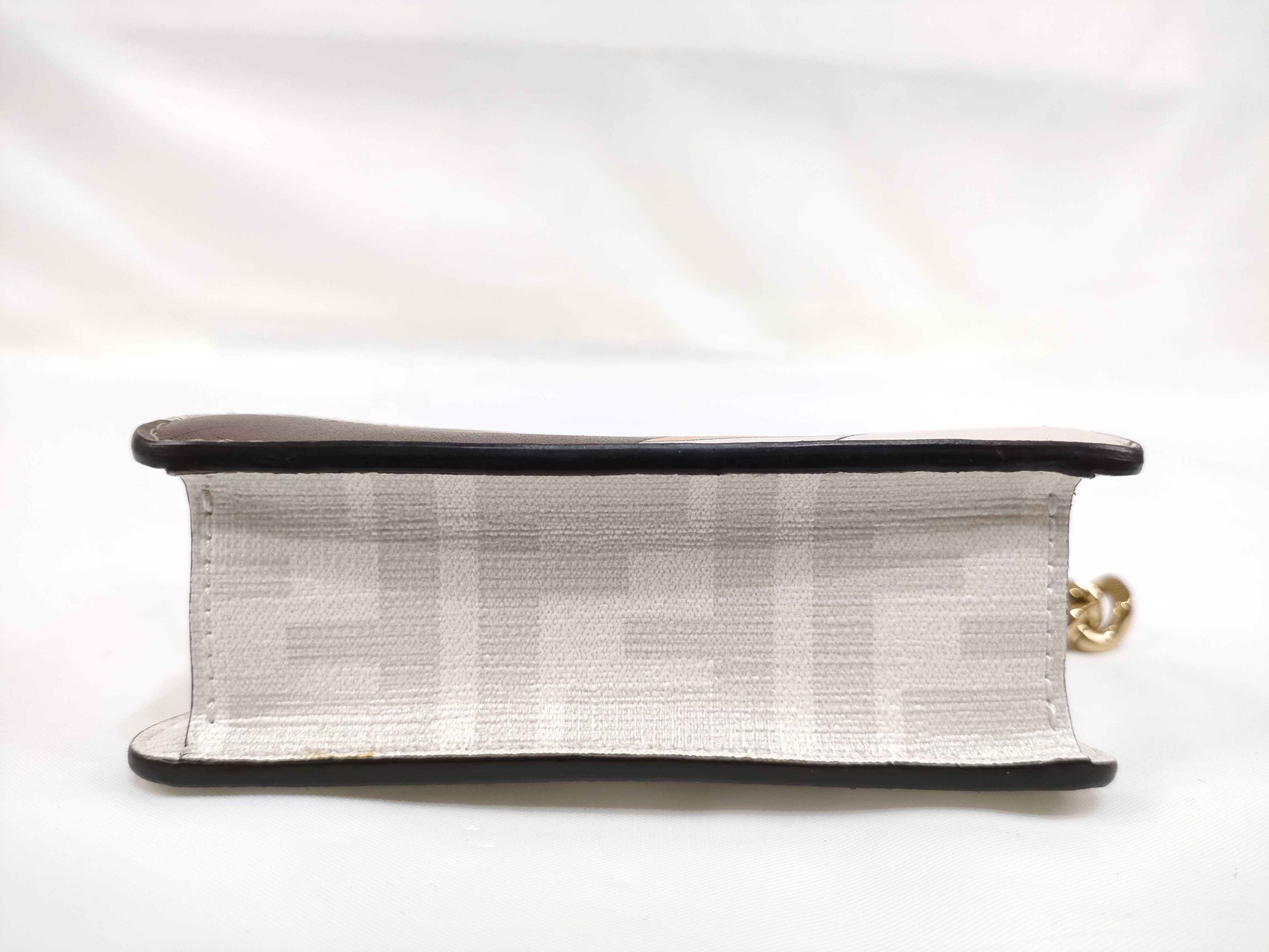 Zucca pattern Fendi handbag pouch — view 7