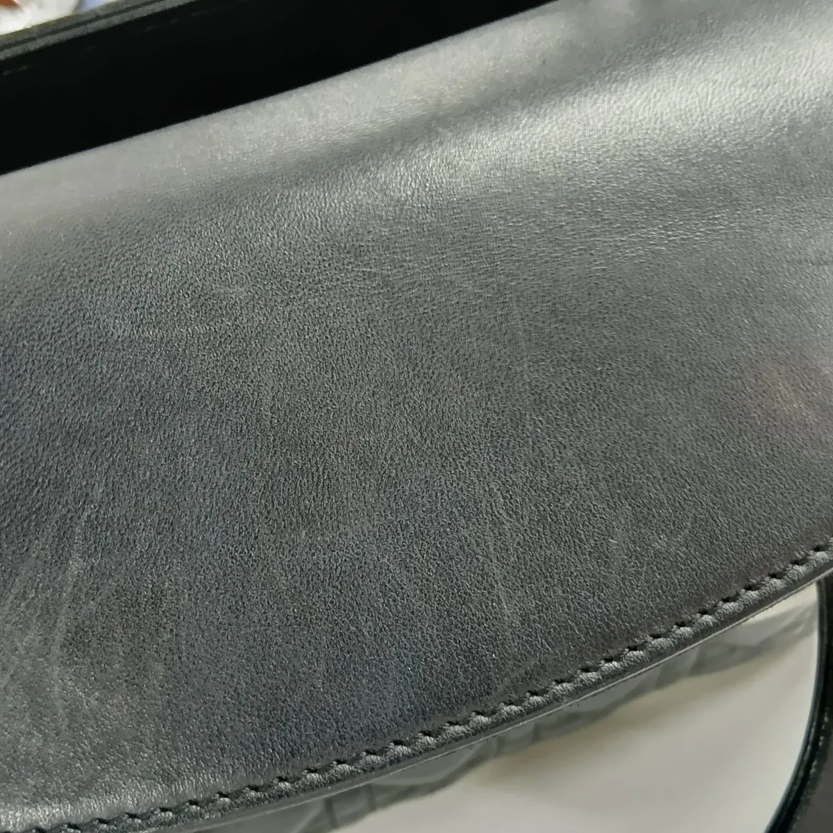 Cannage Lady Dior Leather 2-Way Handbag, Black — view 13