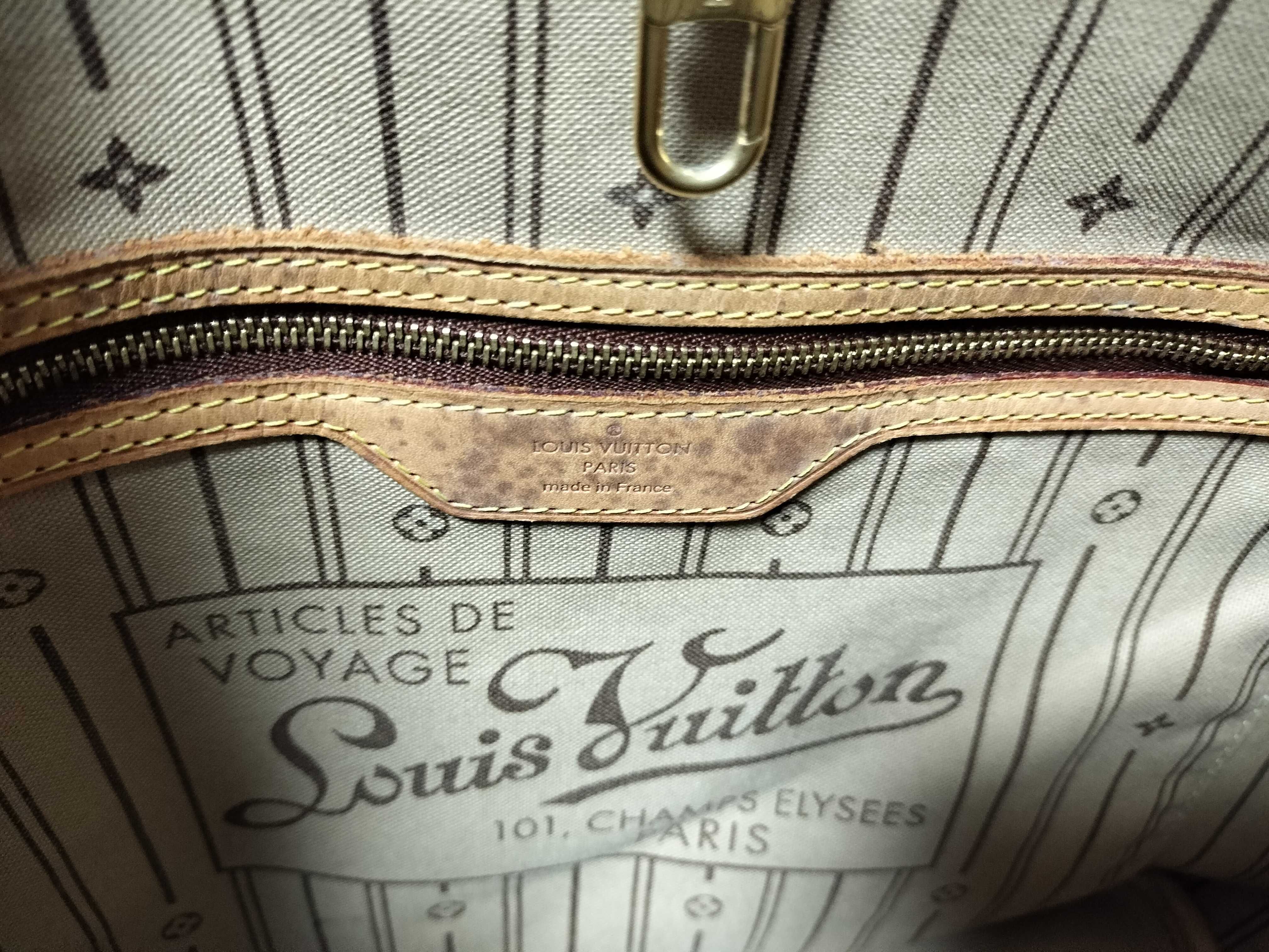 Monogram M40156 Neverfull MM (old model) tote bag — view 13