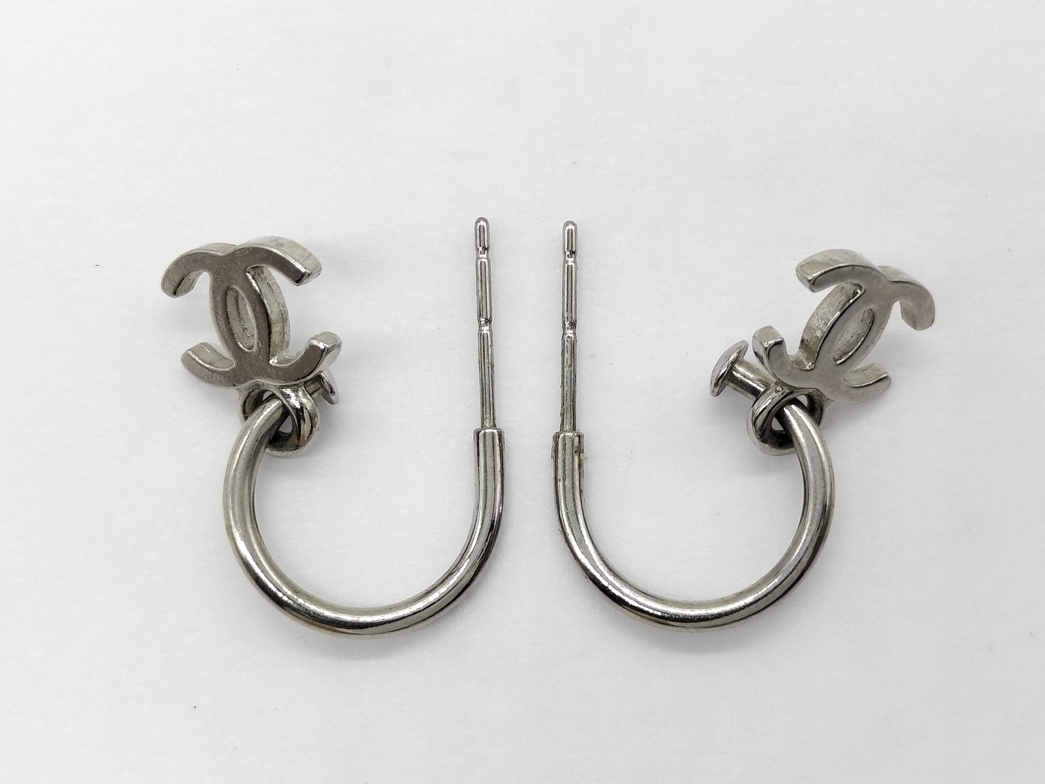 Coco Mark Hoop Earrings — view 6