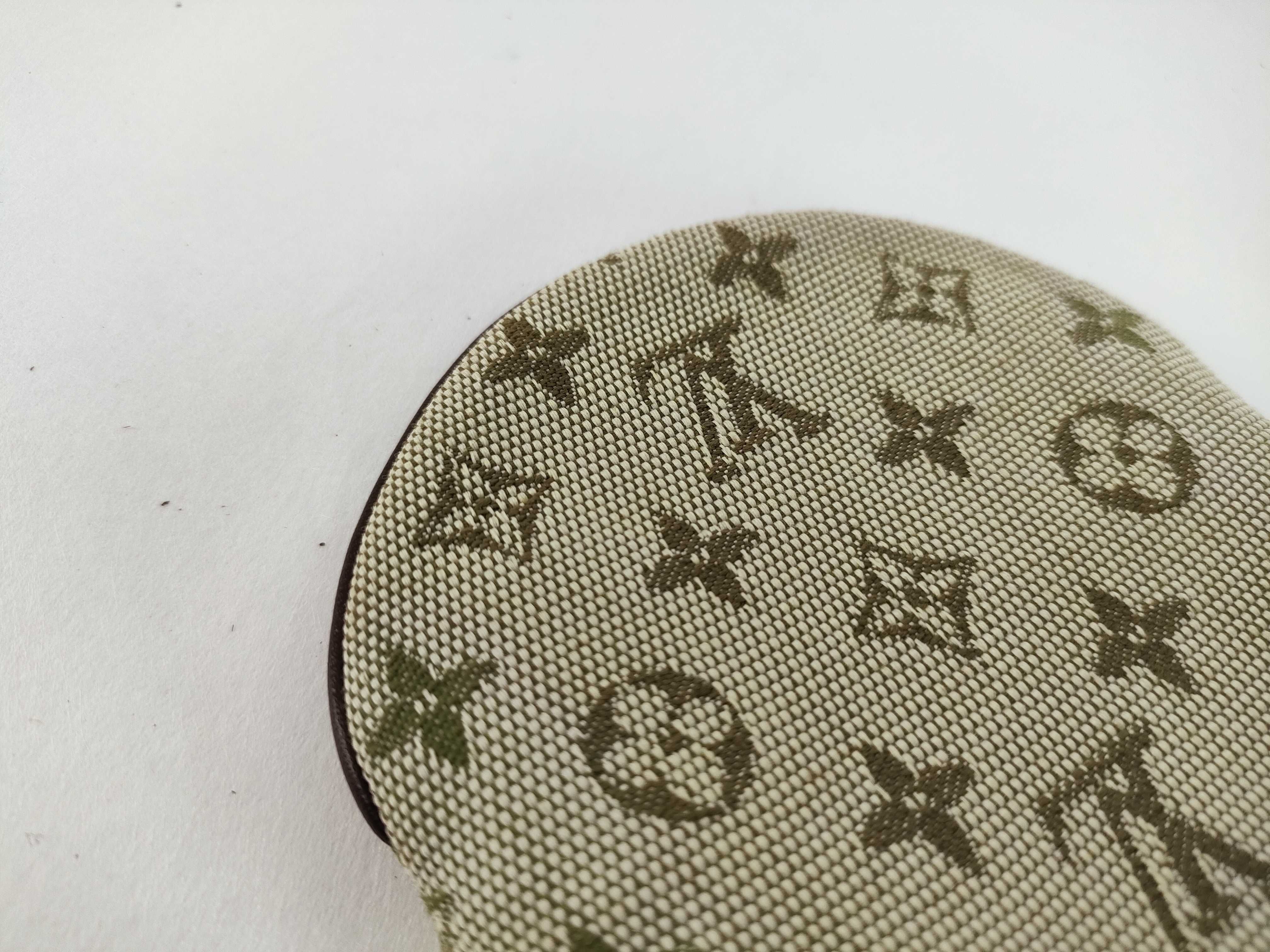 Monogram LV Monogram Mini Portemonnaie Rond Coin Case Green Coin Case — view 12