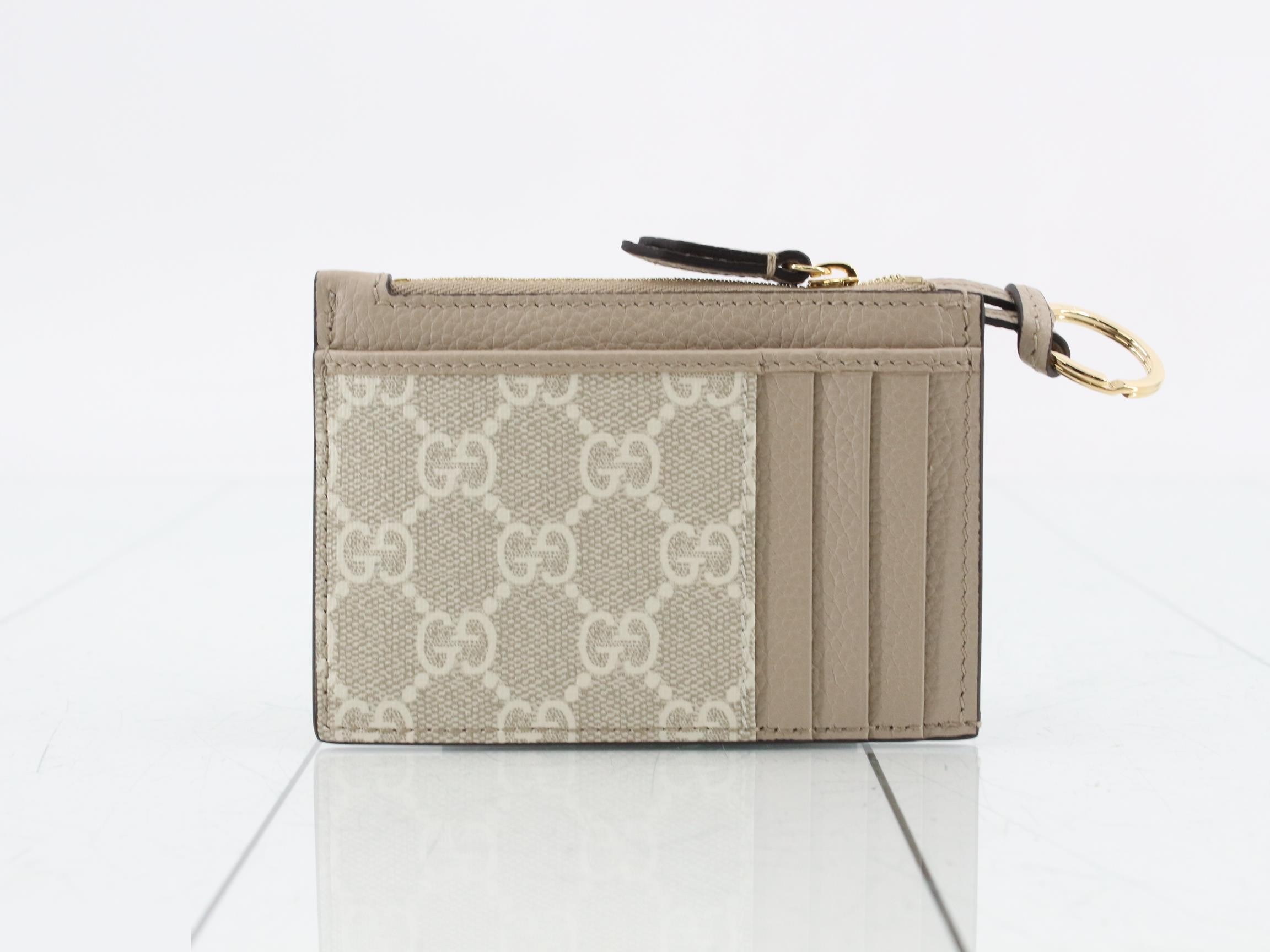 GG Canvas Double G Bi-color Coin Case — view 2