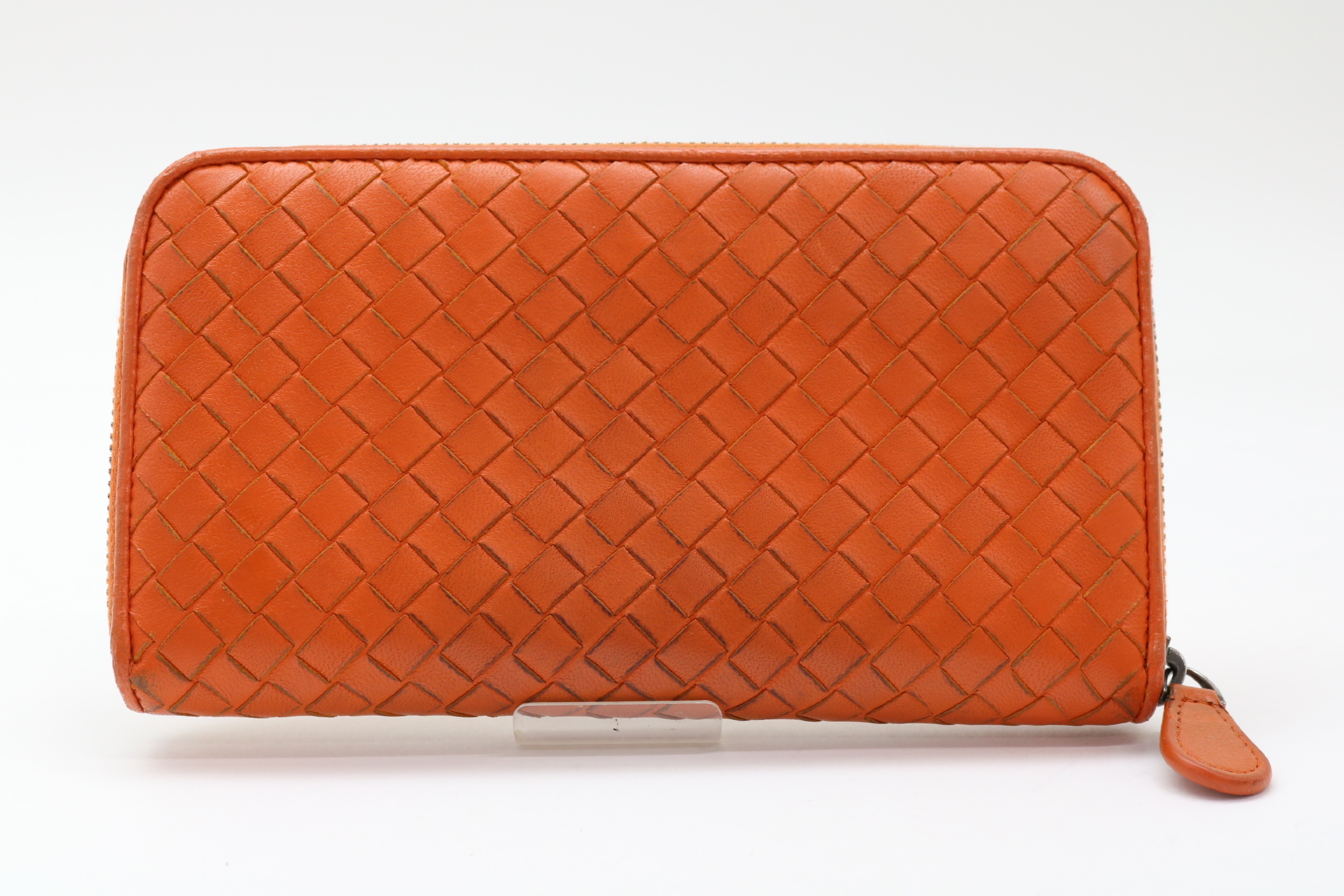Intrecciato Round Zip Wallet — view 2