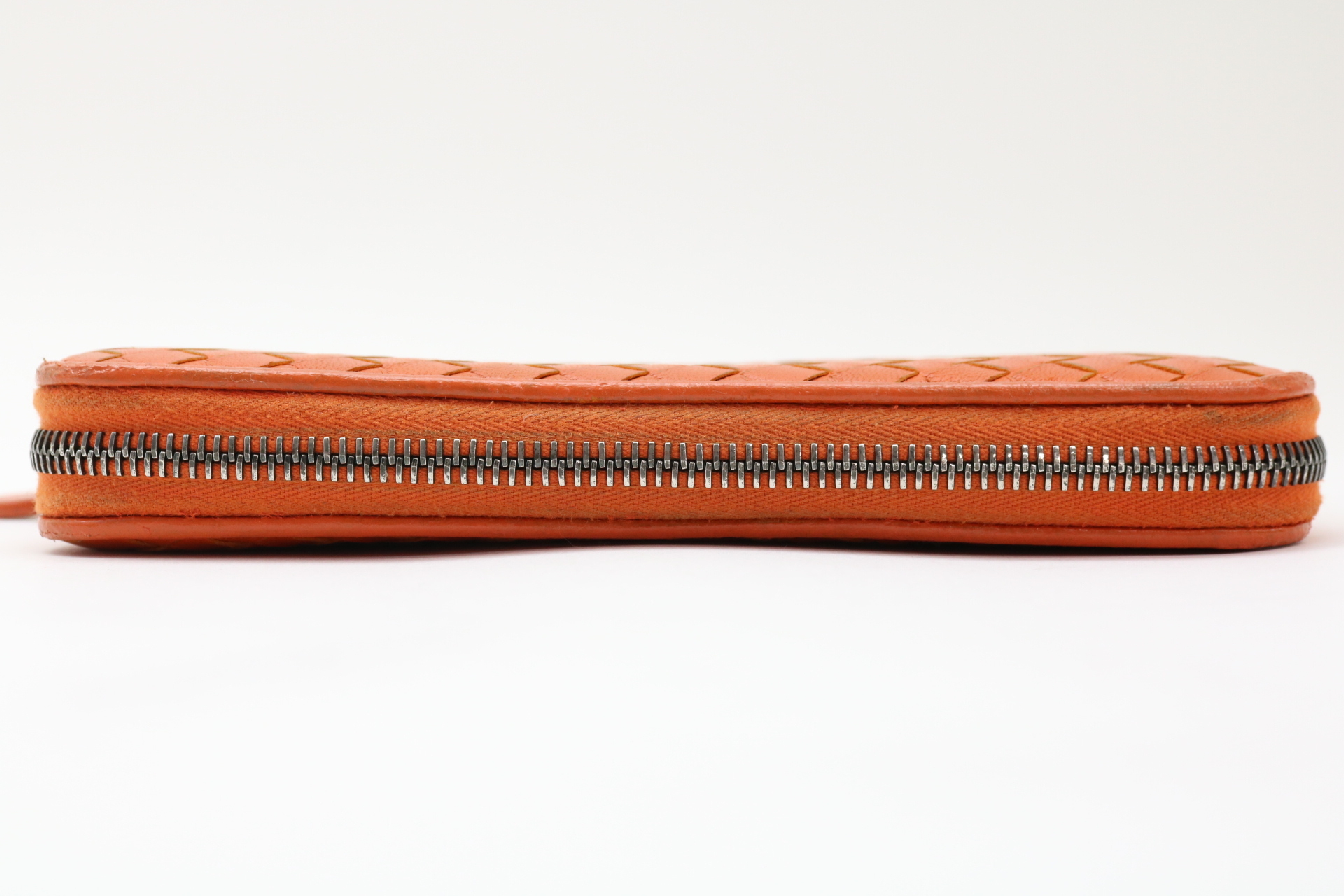 Intrecciato Round Zip Wallet — view 6