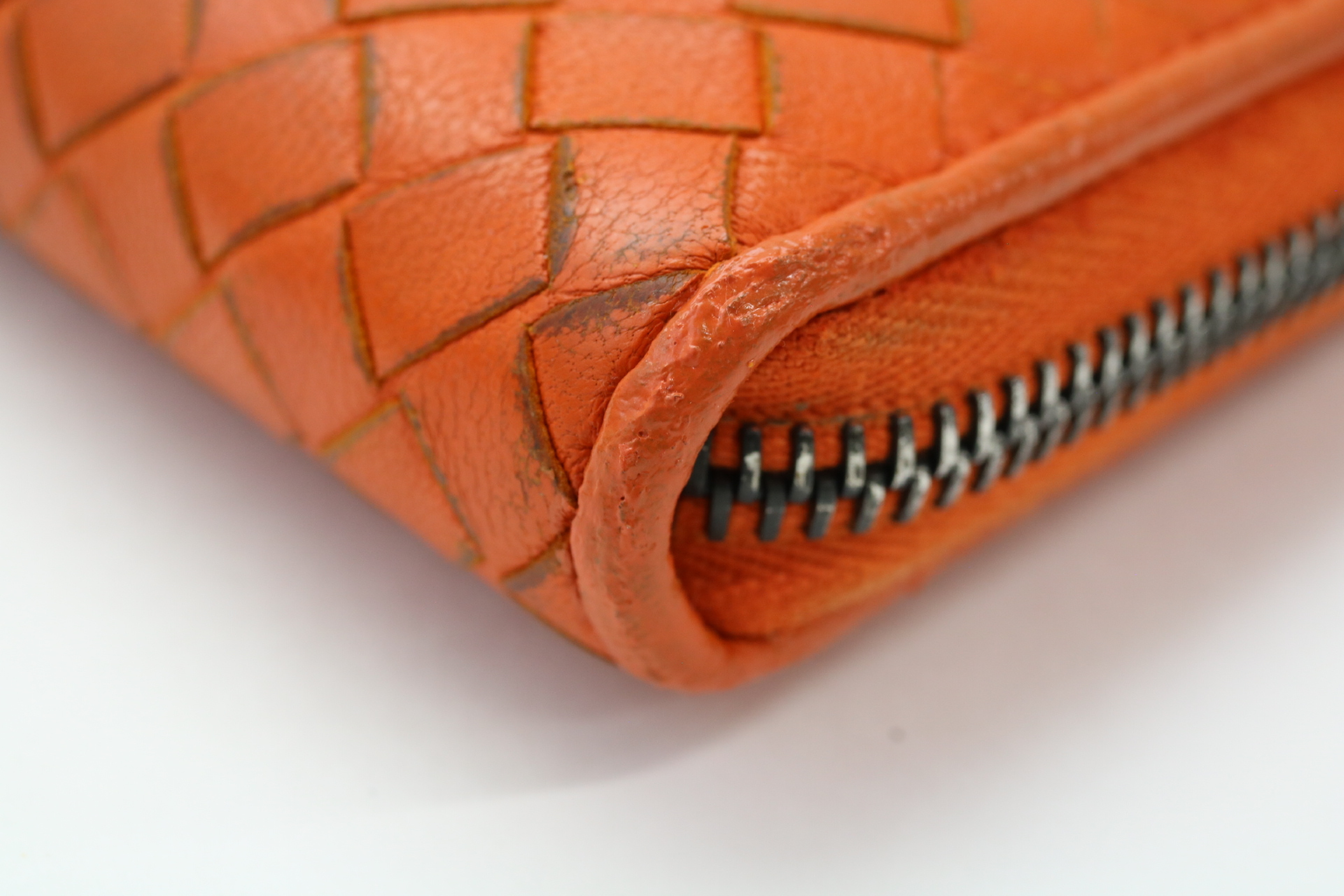 Intrecciato Round Zip Wallet — view 9