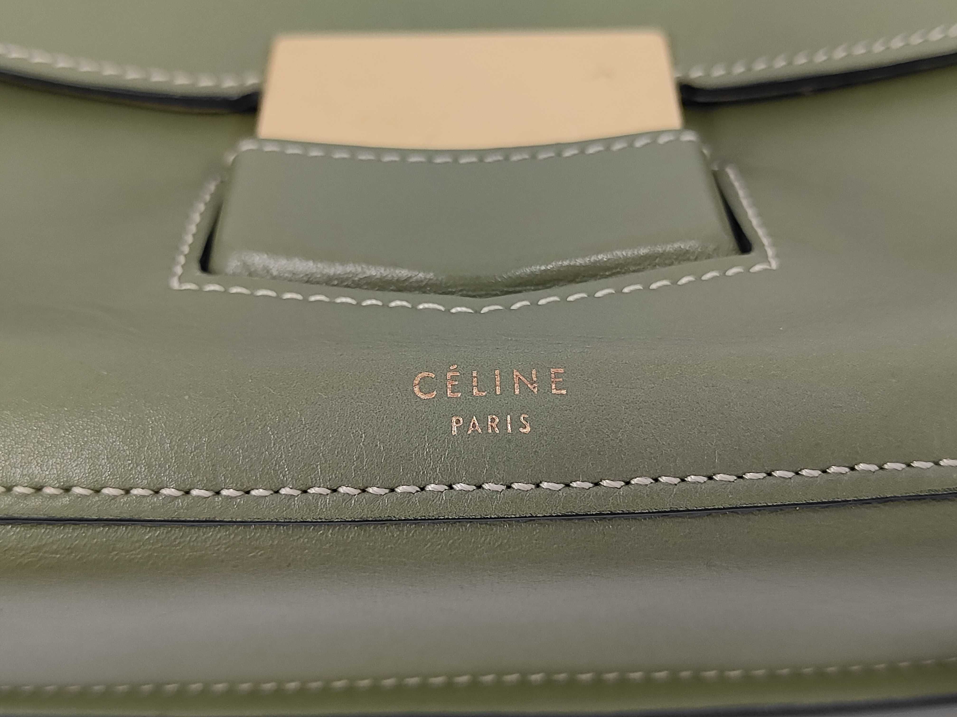 Trotter Calfskin Shoulder Bag — view 14