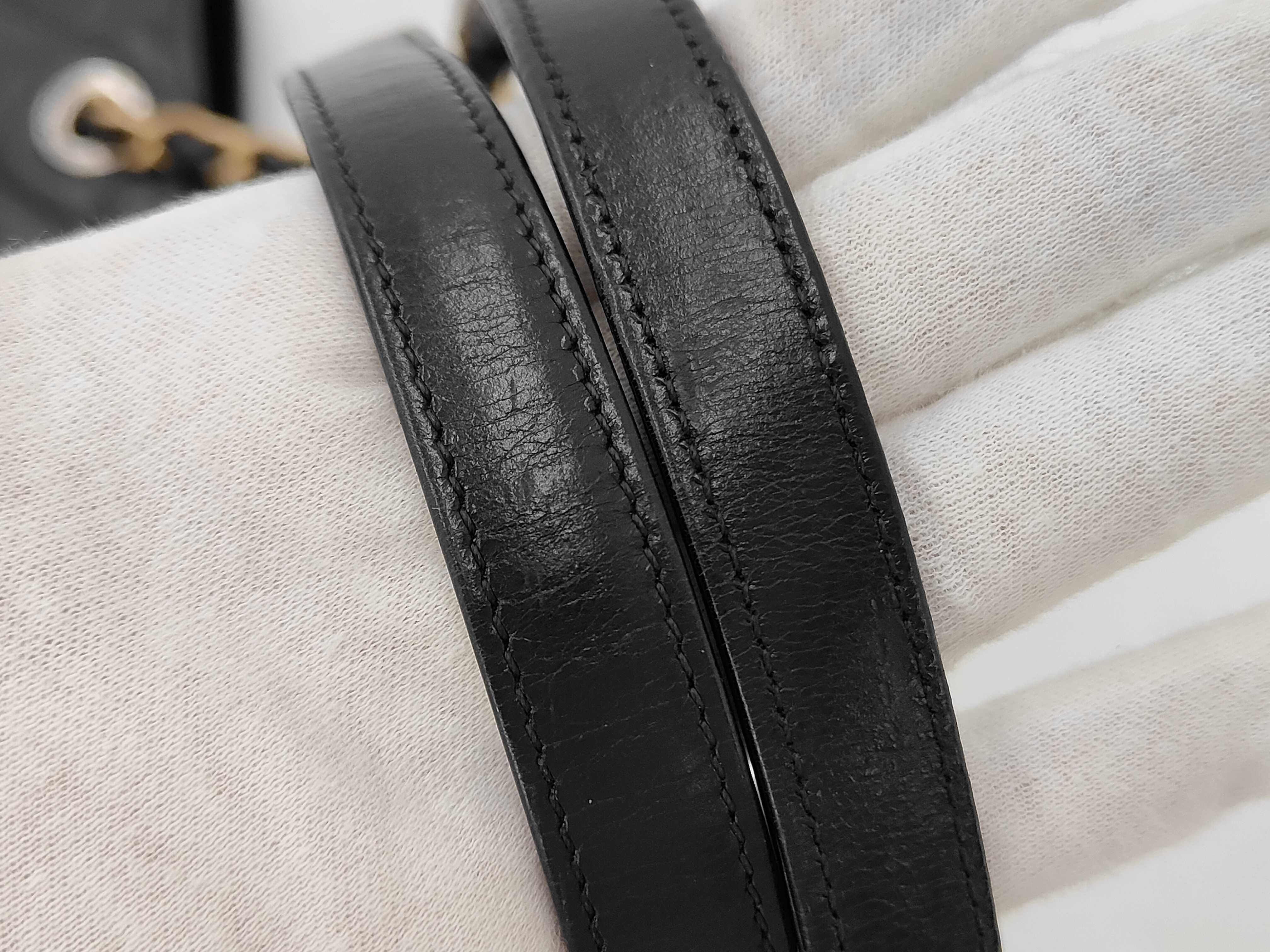 Matelassé Coco Mark Chain Shoulder Bag — view 6