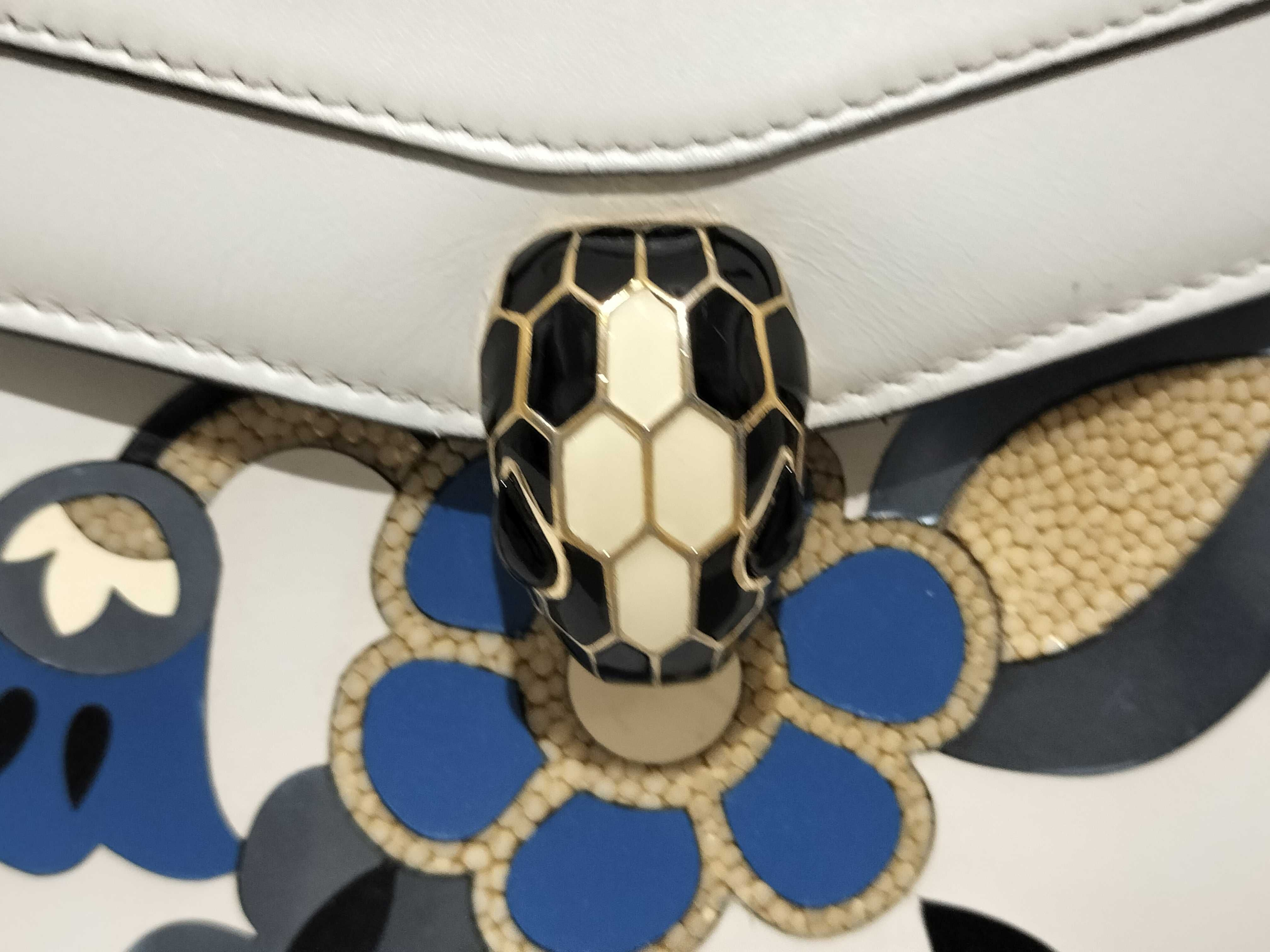 Serpenti Forever Flora Chain Shoulder Bag — view 2